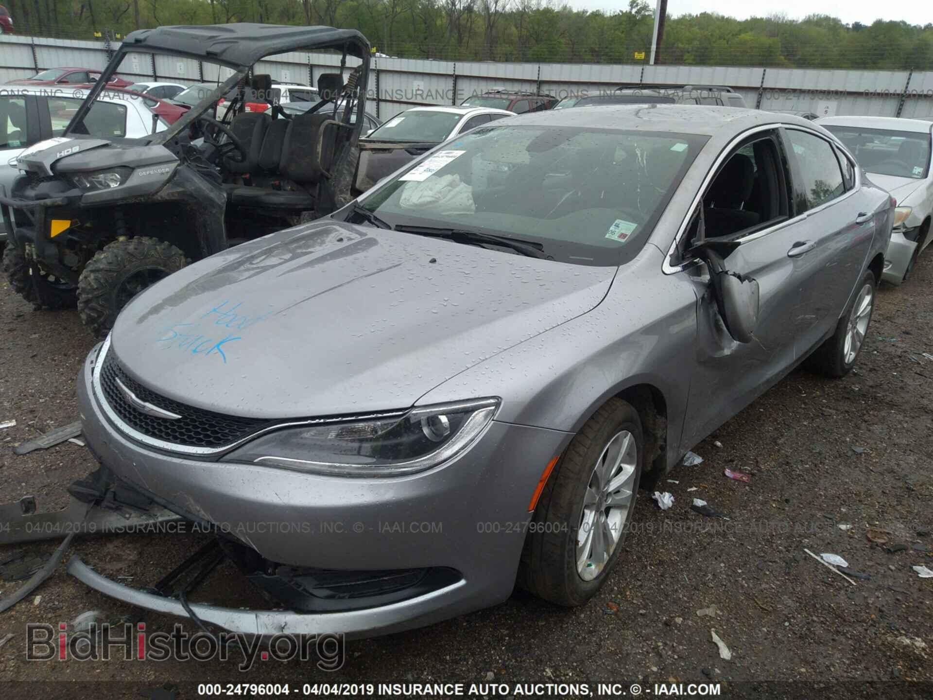 2016 CHRYSLER 200 - VIN: 1C3CCCFB2GN182865 - Фото 2
