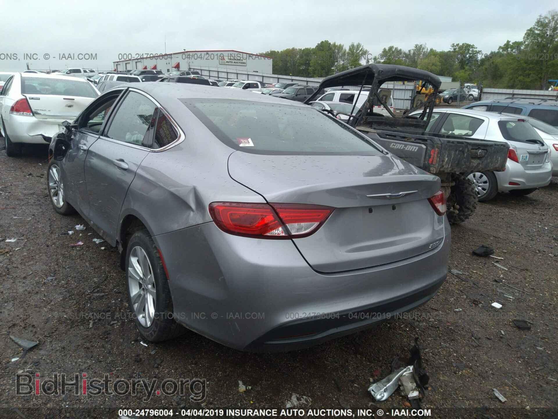 2016 CHRYSLER 200 - VIN: 1C3CCCFB2GN182865 - Фото 3