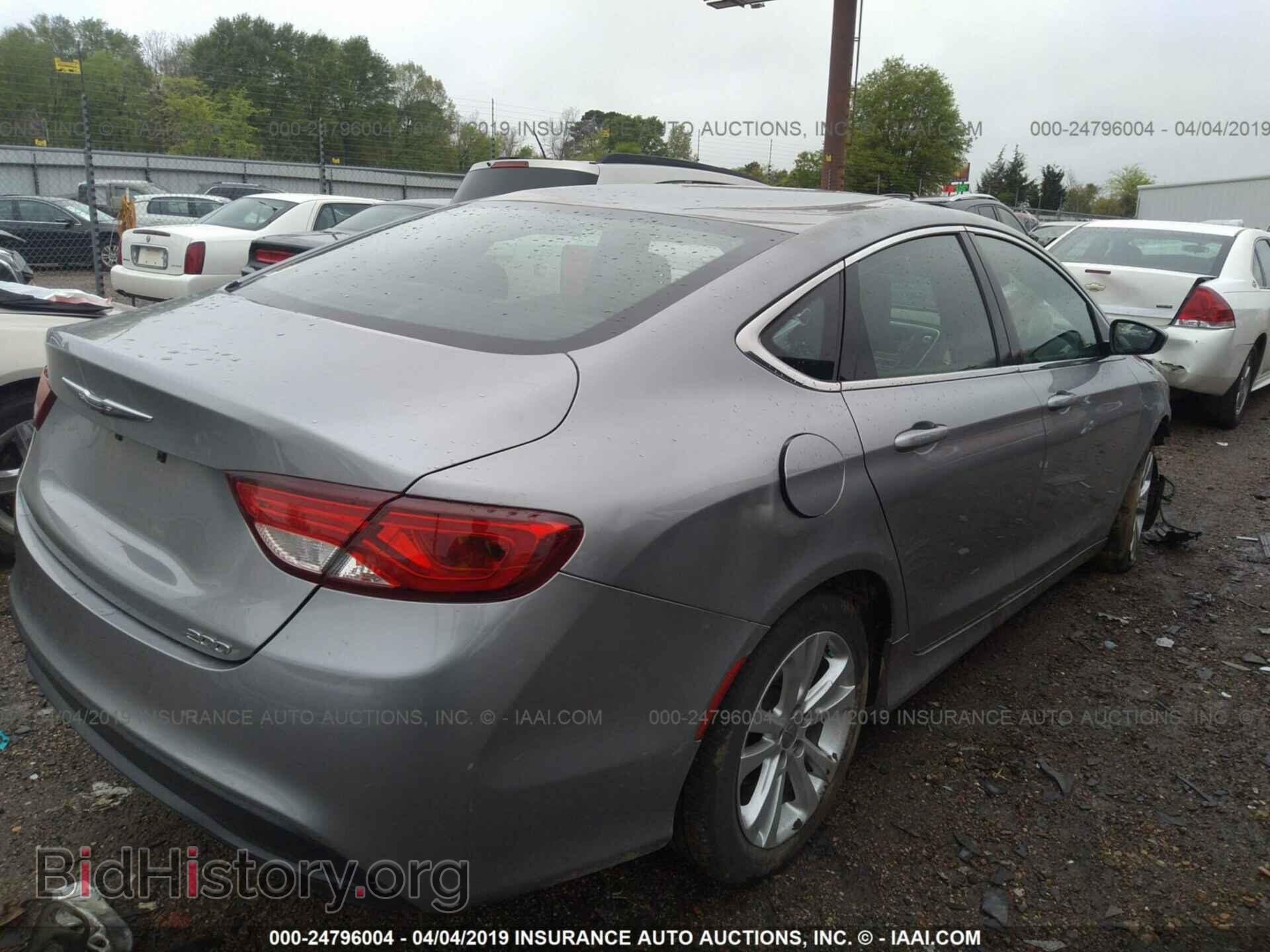 2016 CHRYSLER 200 - VIN: 1C3CCCFB2GN182865 - Фото 4