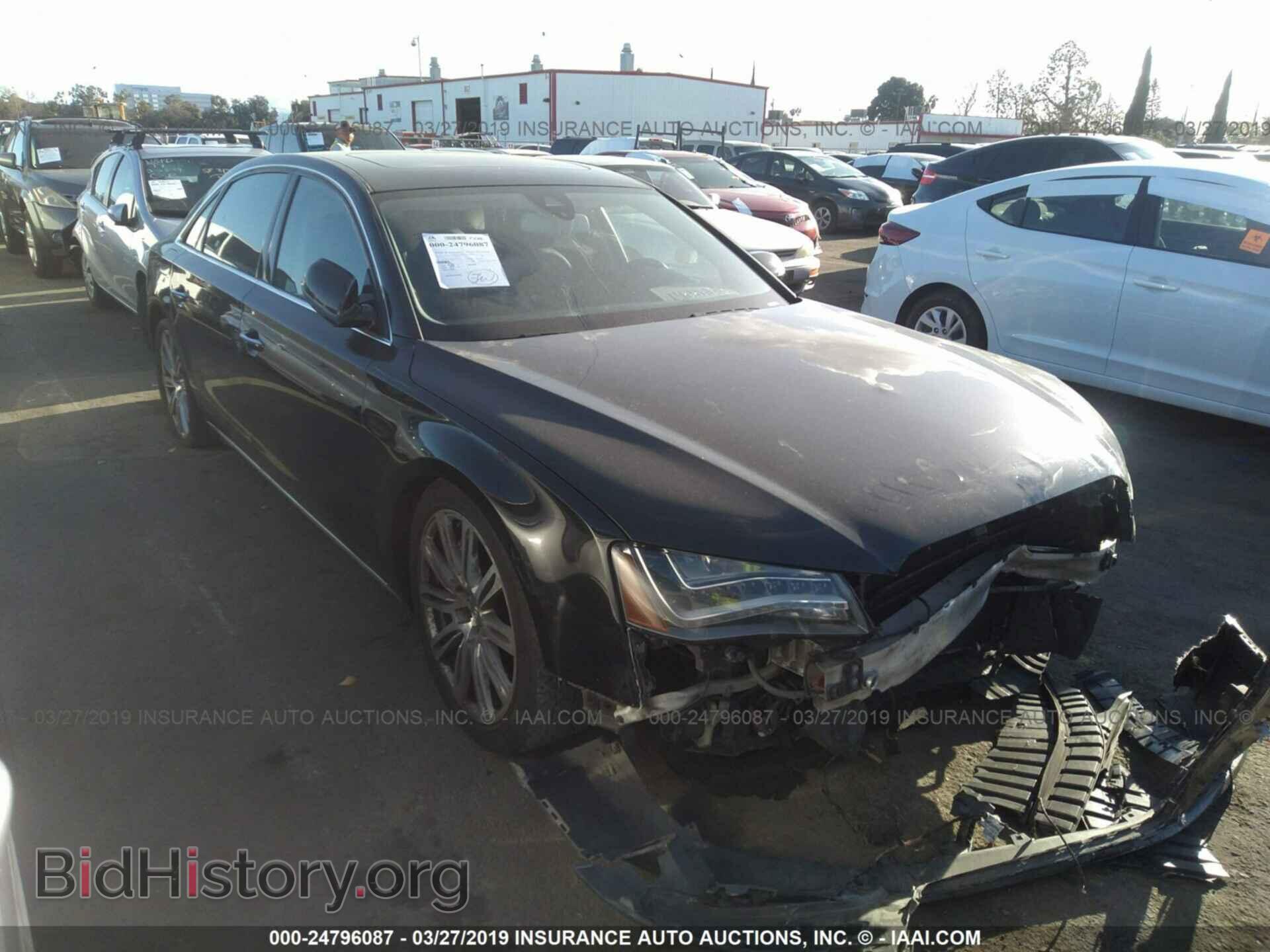 Photo WAURVAFD8CN020588 - AUDI A8 2012