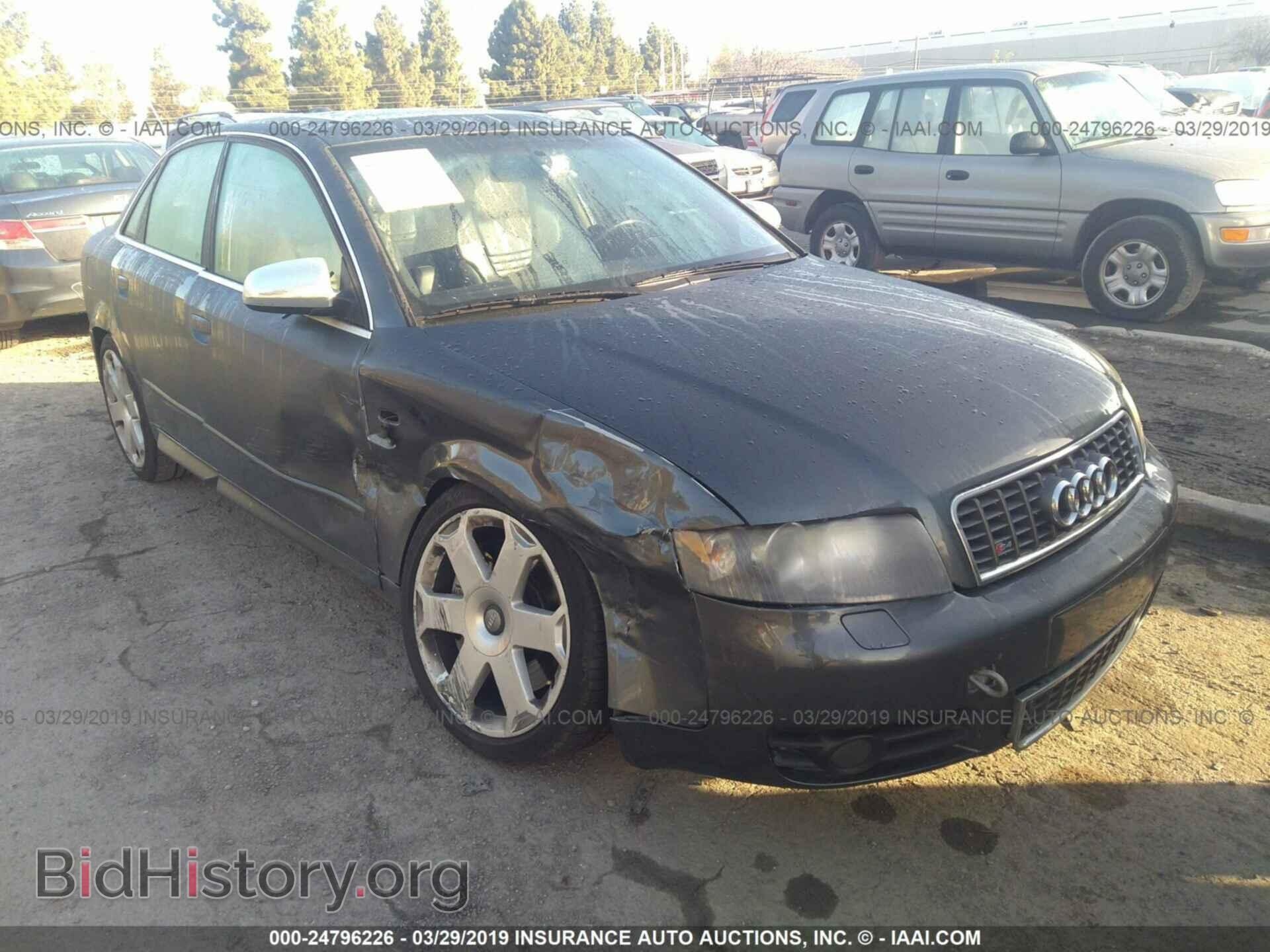 Photo WAUPL68E54A037681 - AUDI S4 2004