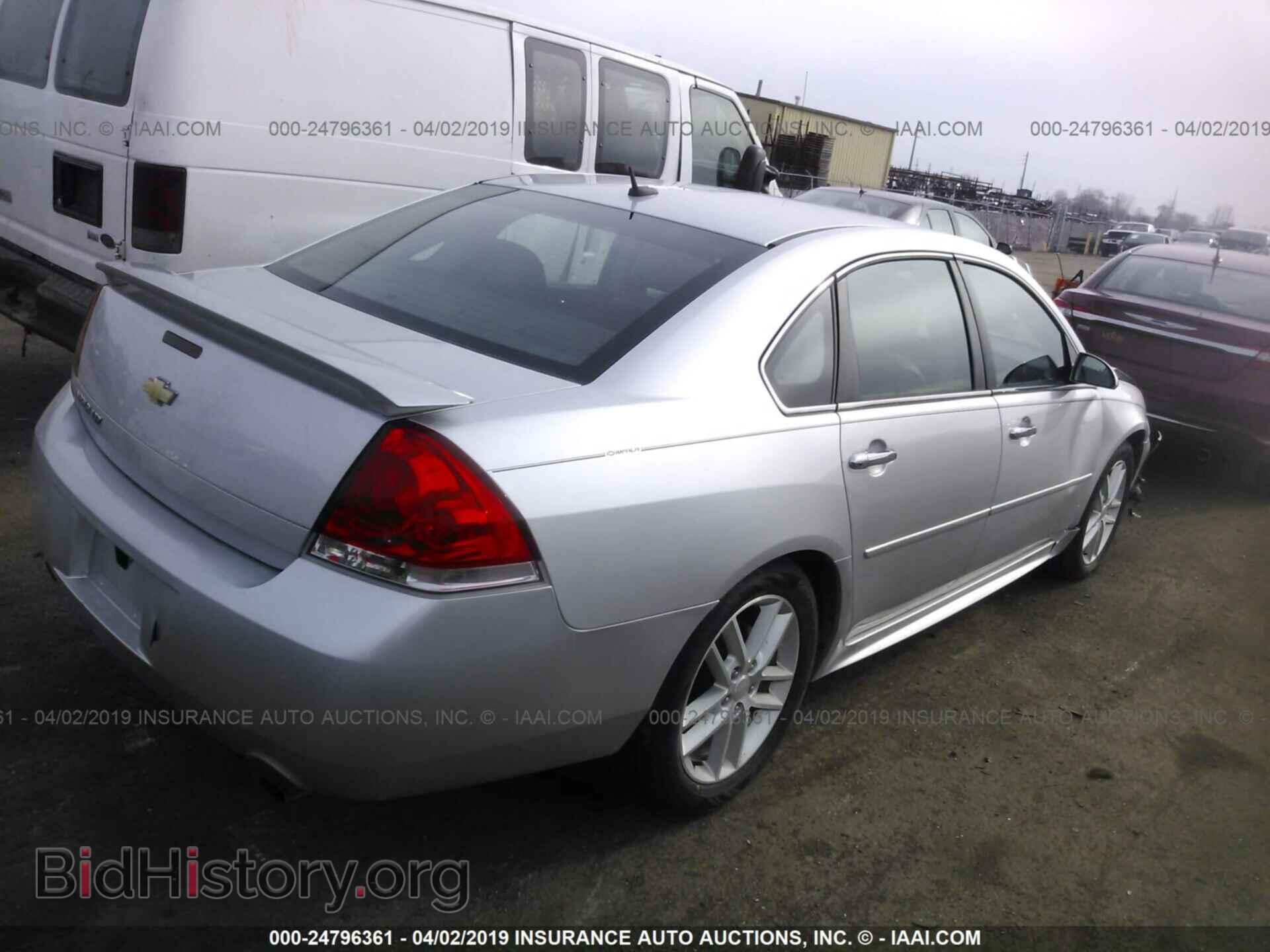 2012 CHEVROLET IMPALA - VIN: 2G1WC5E39C1328472 - Фото 4