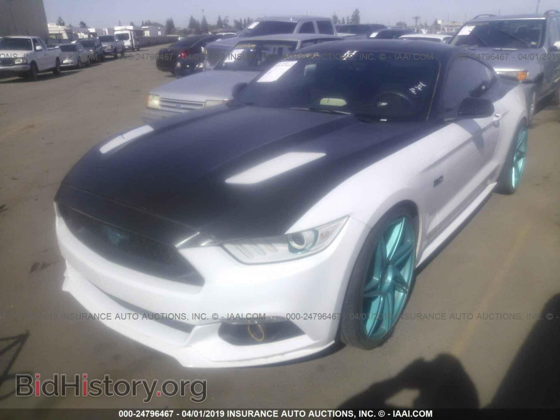 2016 FORD MUSTANG - VIN: 1FA6P8CF9G5221619 - Фото 2