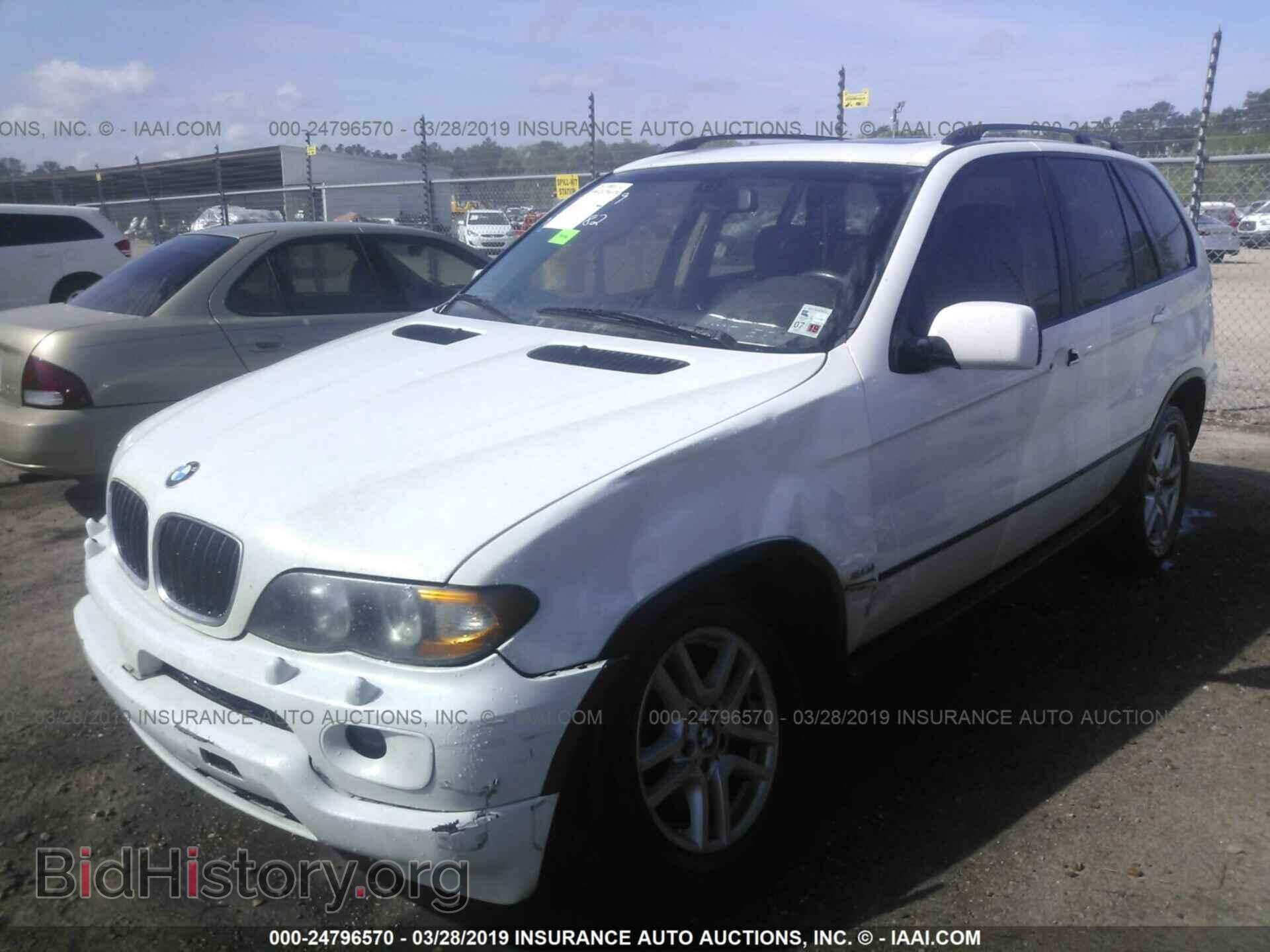 2005 BMW X5 - VIN: 5UXFA13565LY03582 - Фото 2