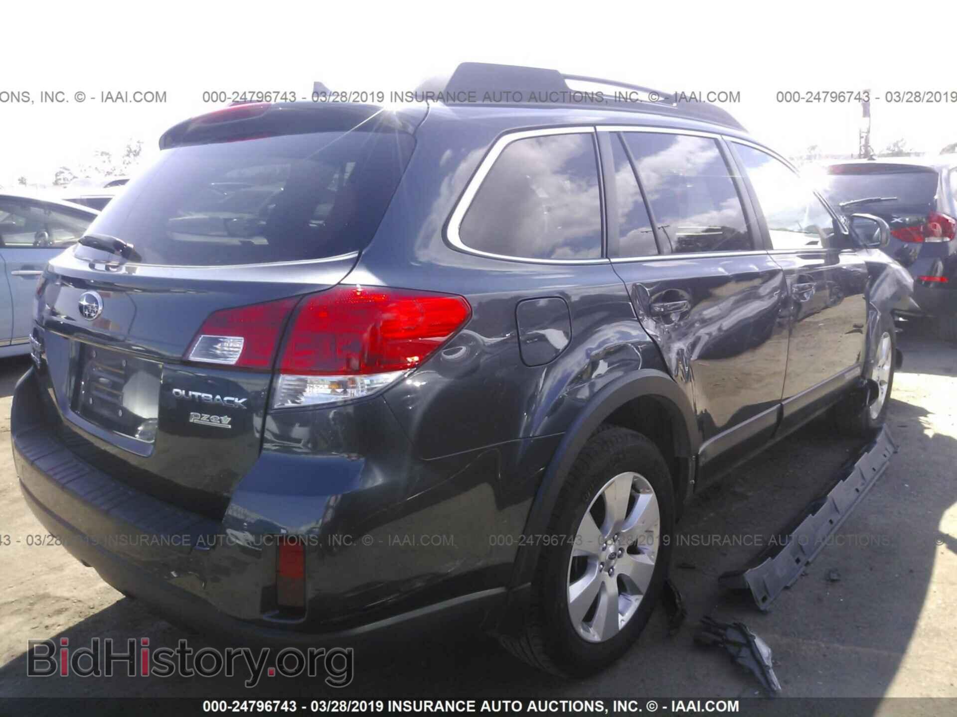 2012 SUBARU OUTBACK - VIN: 4S4BRBLC8C3264856 - Photo 4