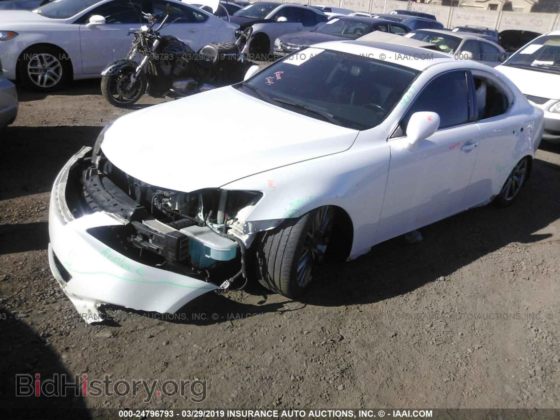 2008 LEXUS IS - VIN: JTHBK262682081477 - Фото 2