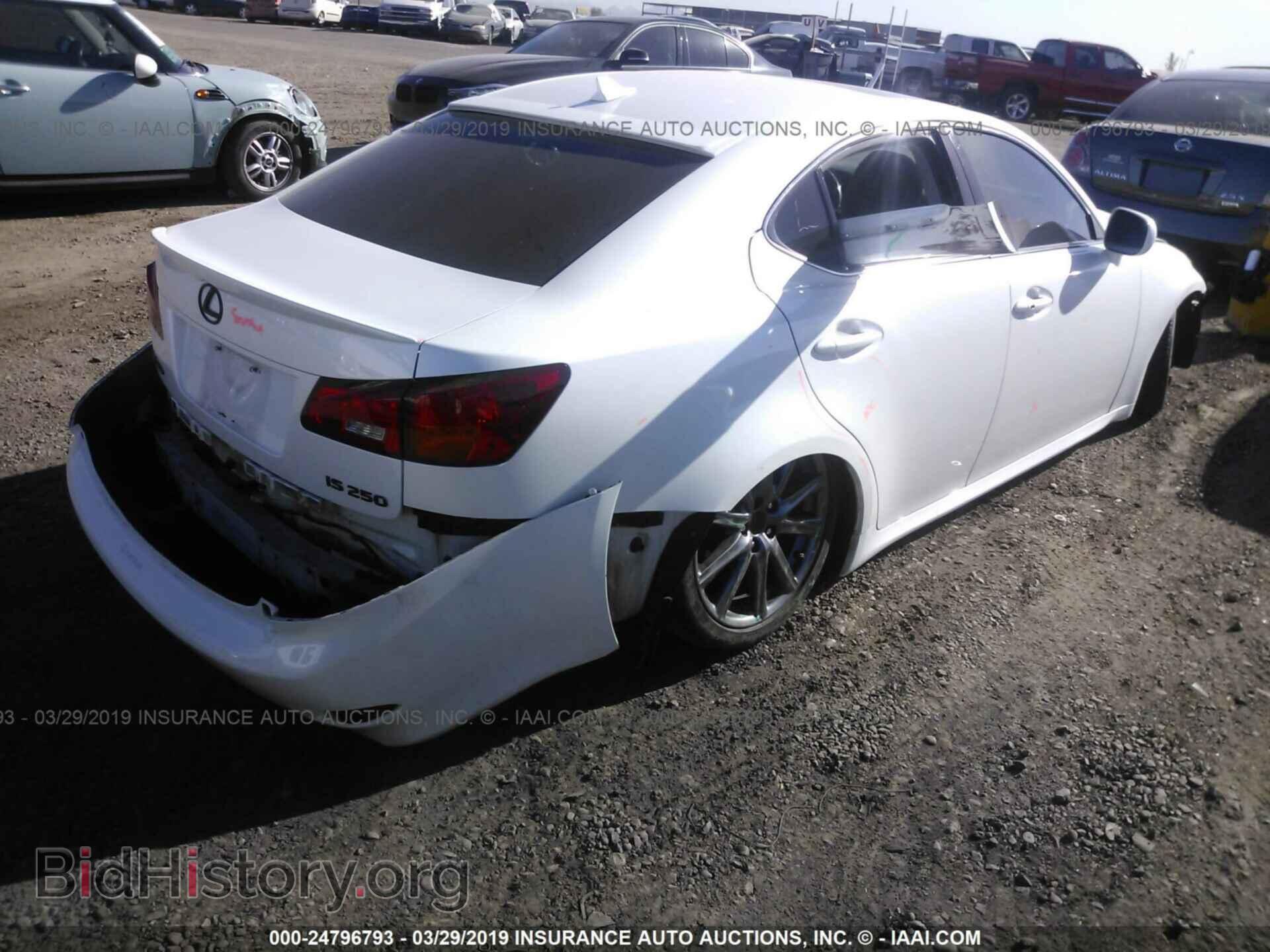 2008 LEXUS IS - VIN: JTHBK262682081477 - Фото 4