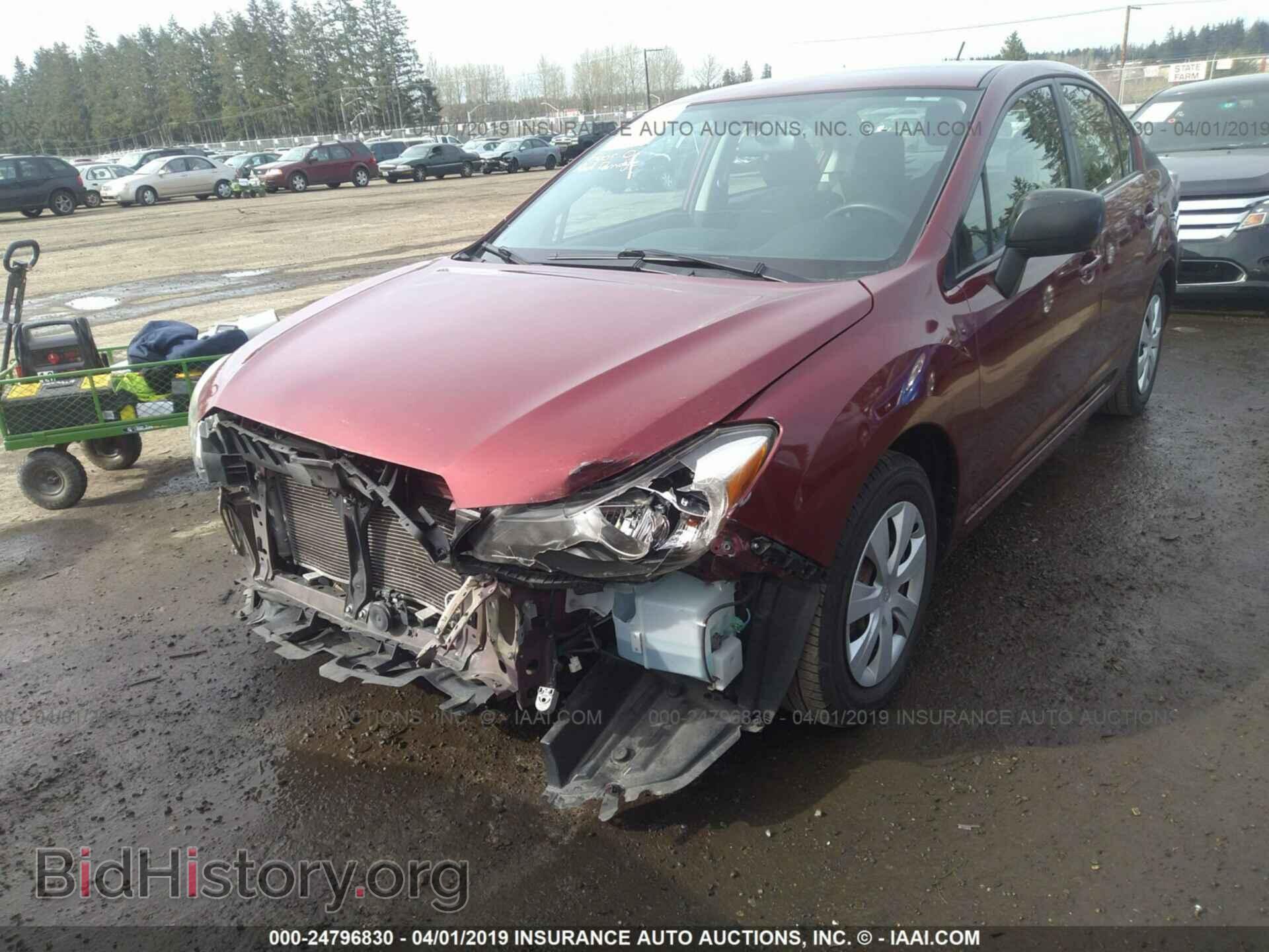 2012 SUBARU IMPREZA - VIN: JF1GJAA60CH015176 - Фото 2