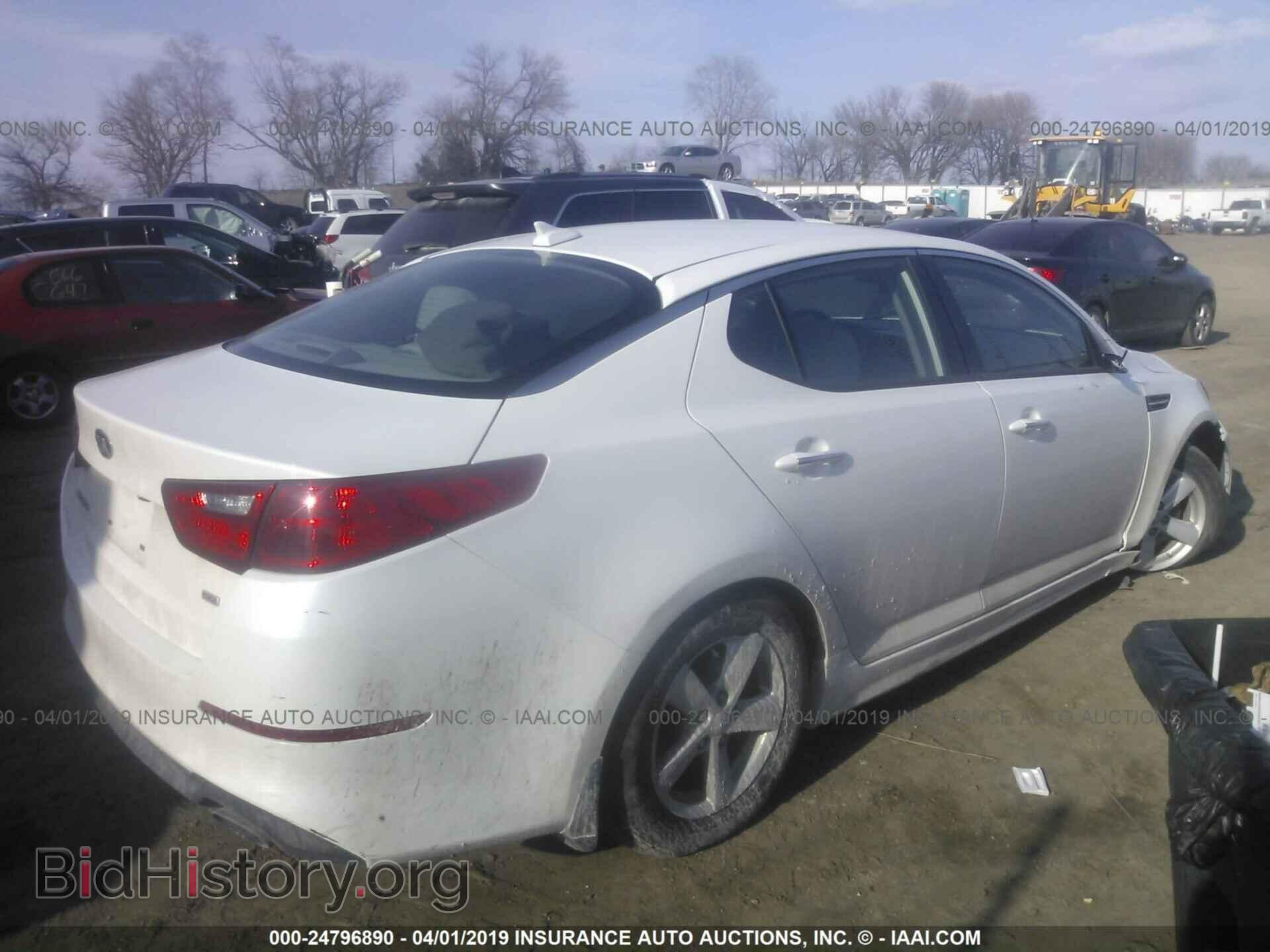 2015 KIA OPTIMA - VIN: KNAGM4A76F5657819 - Фото 4