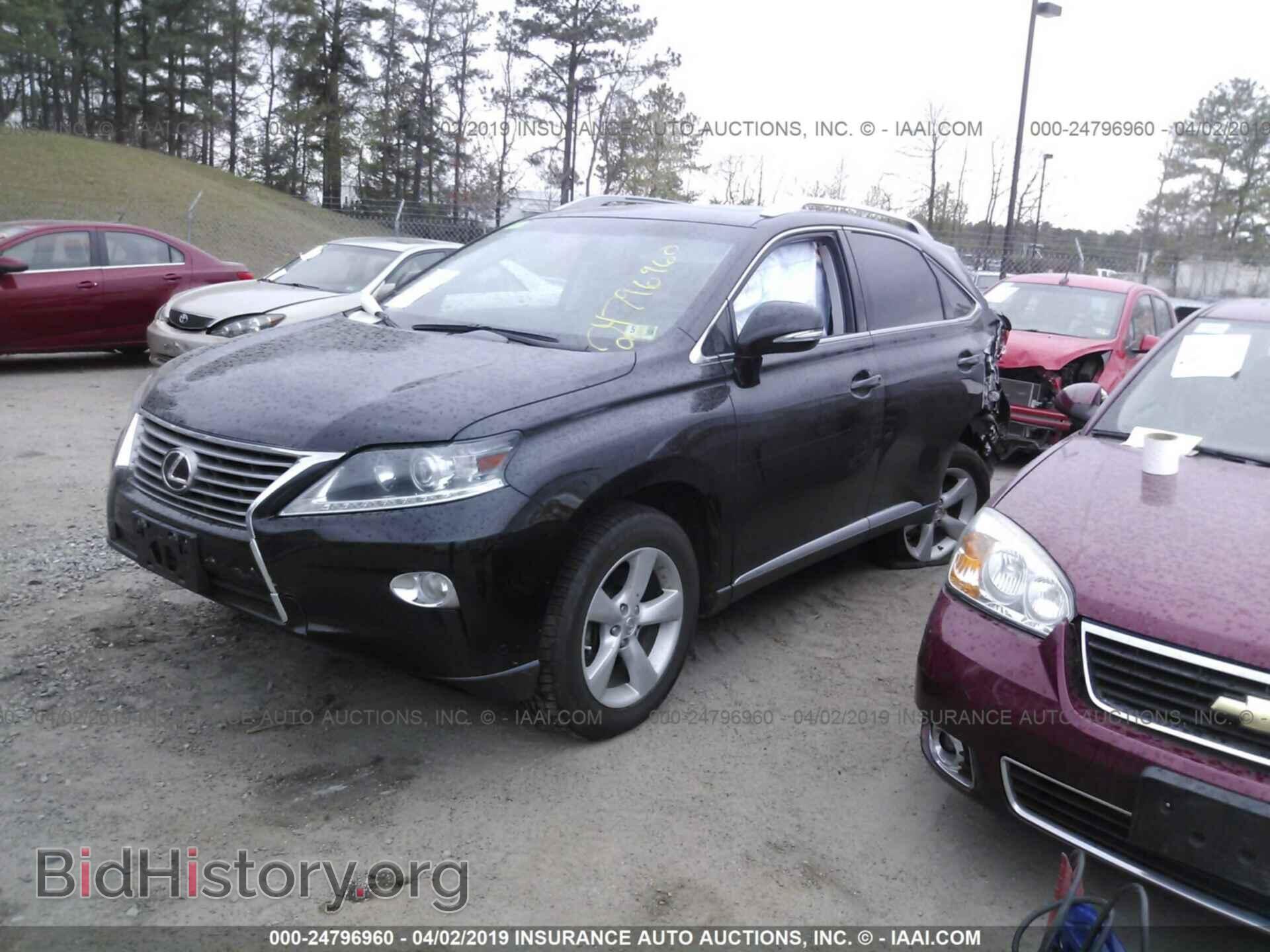 2014 LEXUS RX - VIN: 2T2BK1BA3EC226573 - Фото 2