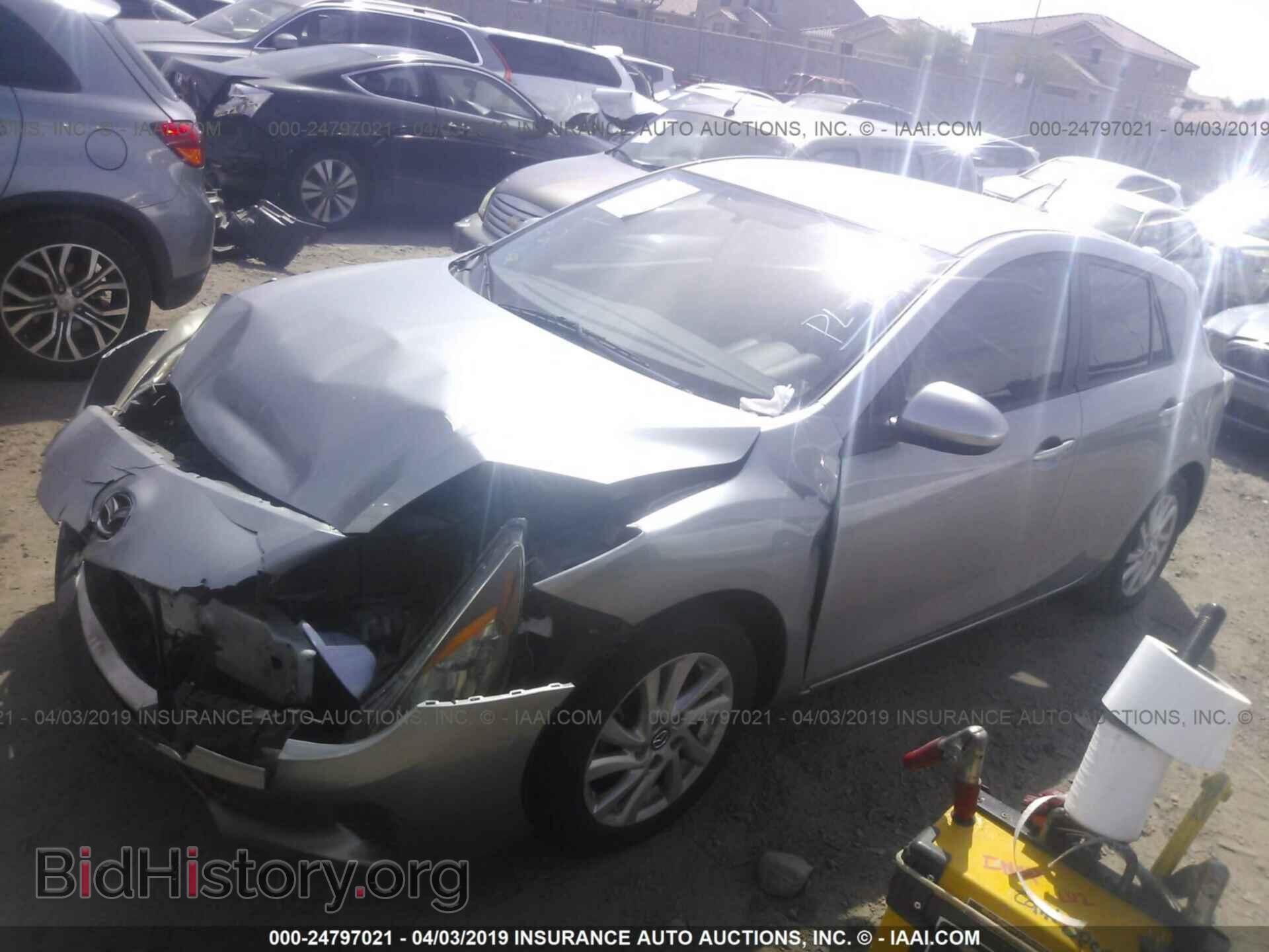 2013 MAZDA 3 - VIN: JM1BL1LP6D1793321 - Фото 2