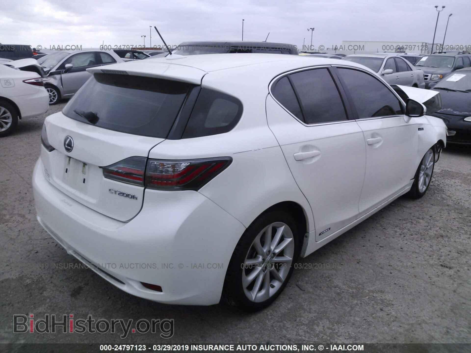 2013 LEXUS CT - VIN: JTHKD5BH0D2150907 - Фото 4
