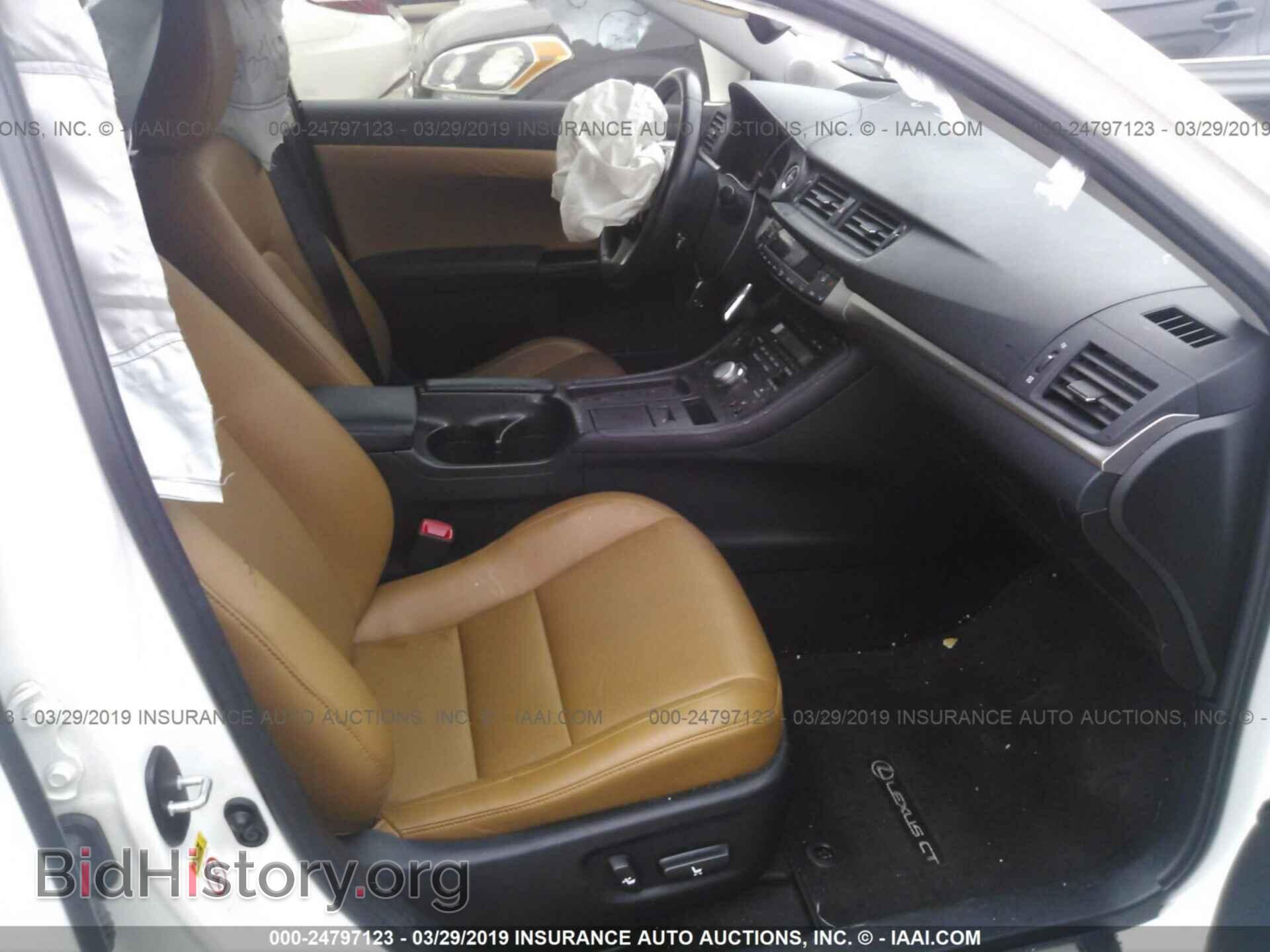 2013 LEXUS CT - VIN: JTHKD5BH0D2150907 - Фото 5