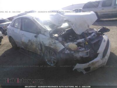 2016 Ford FOCUS SE, белый — VIN 1FADP3F23GL376374, IAAI