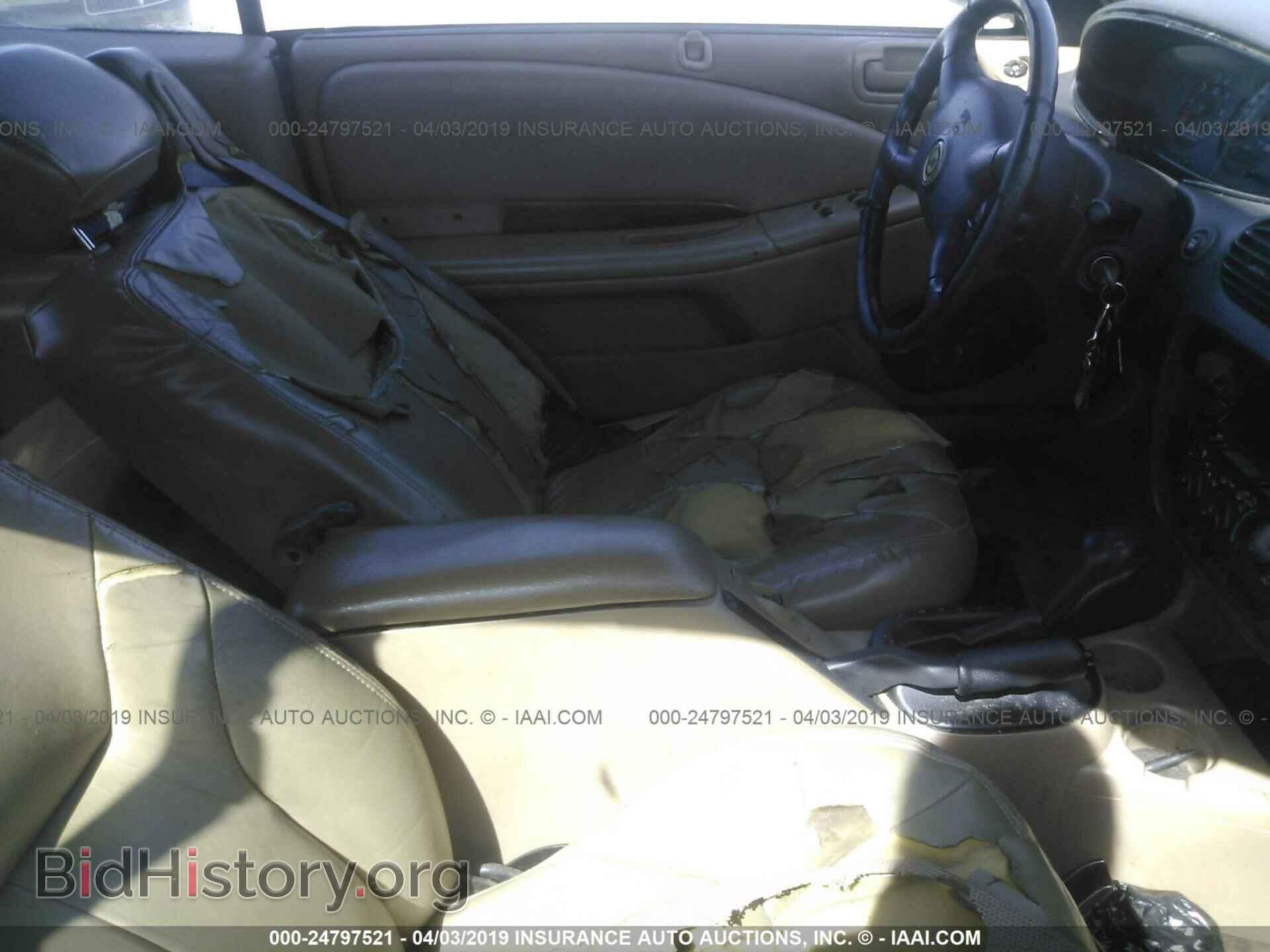 2000 CHRYSLER SEBRING - VIN: 3C3EL55H3YT211558 - Фото 5