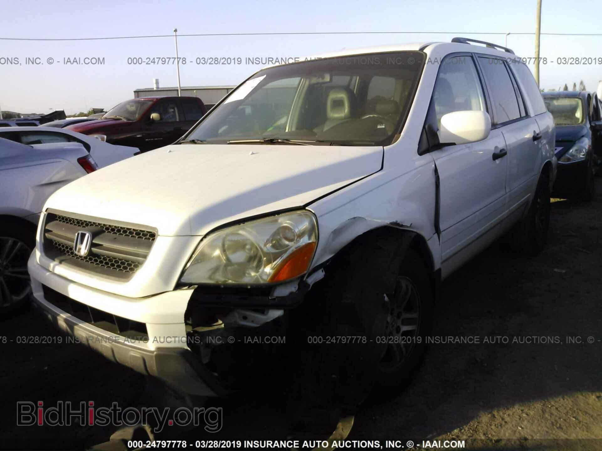 2005 HONDA PILOT - VIN: 5FNYF18465B014492 - Фото 2