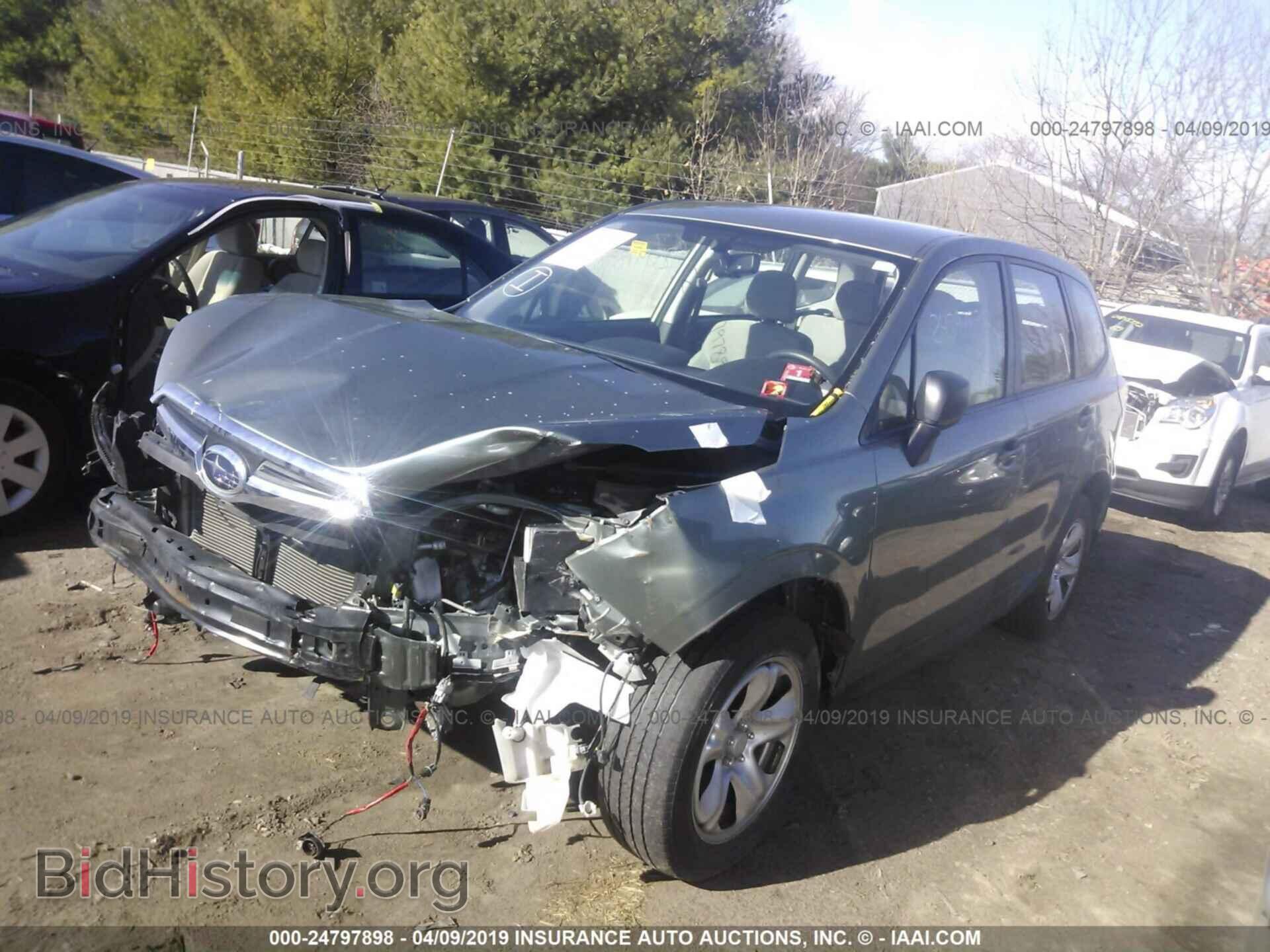 2014 SUBARU FORESTER - VIN: JF2SJAAC9EH458019 - Фото 2