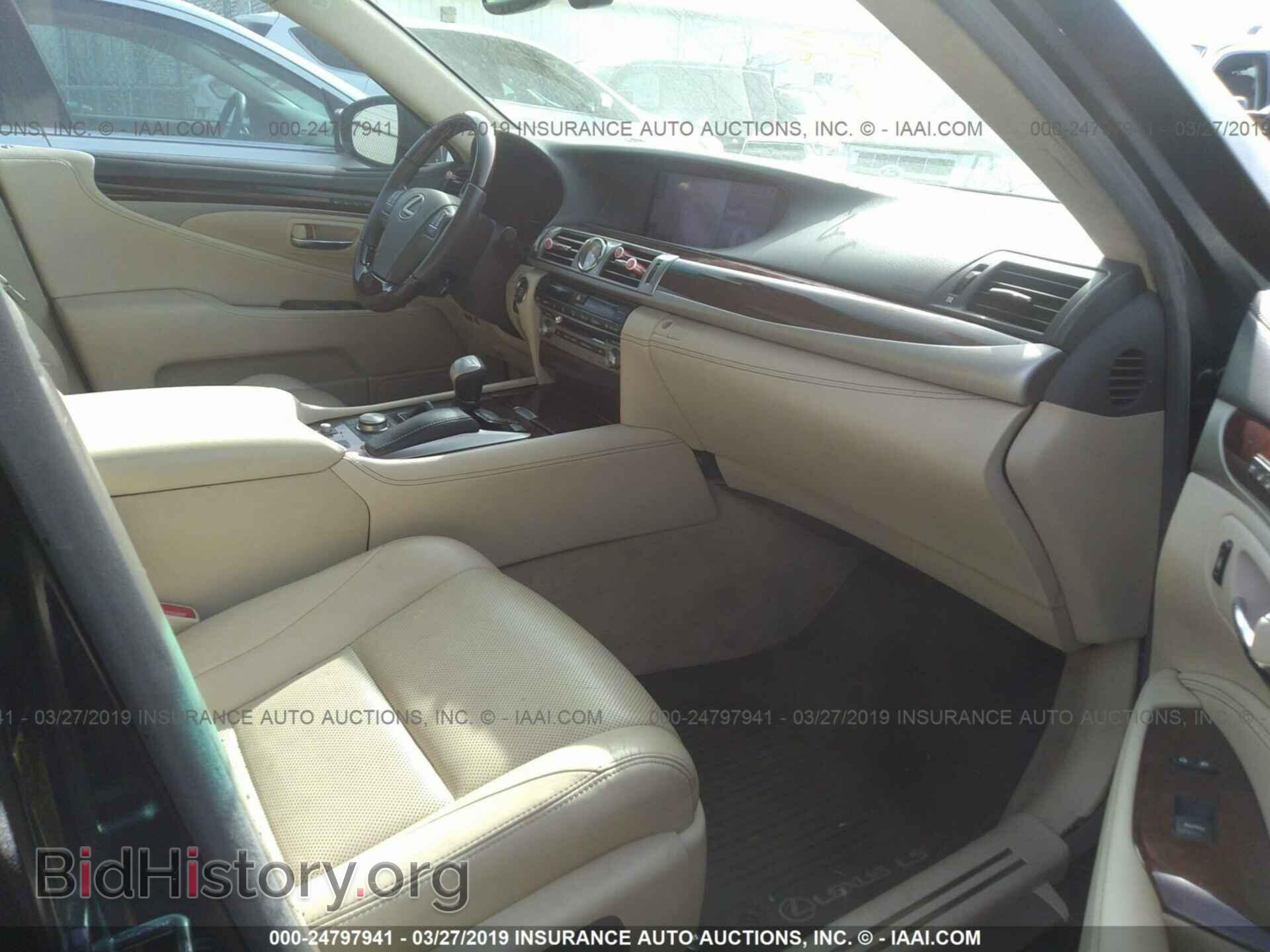 2014 LEXUS LS - VIN: JTHGL5EF4E5052241 - Фото 5