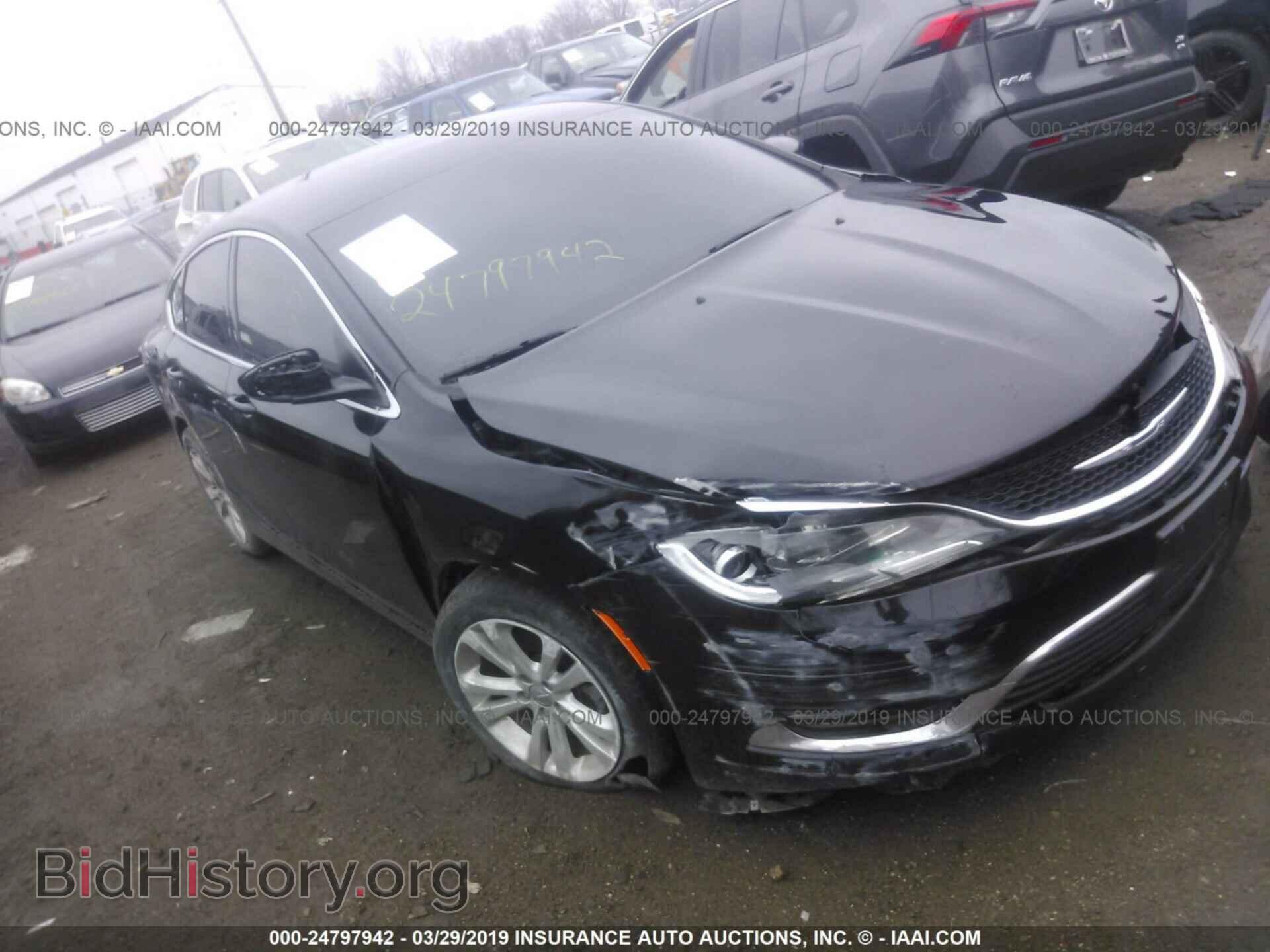 Photo 1C3CCCAB1FN724754 - CHRYSLER 200 2015