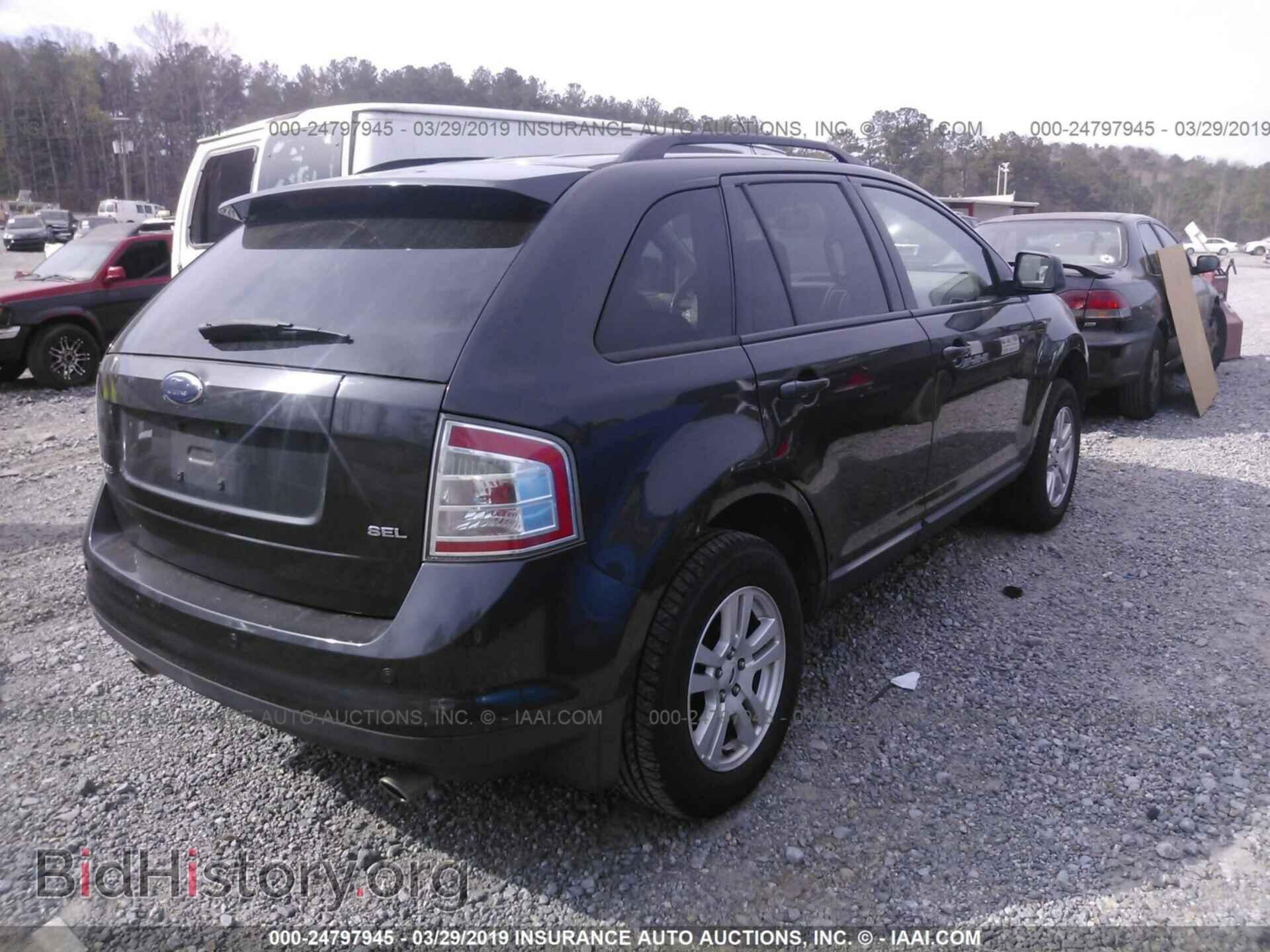 2007 FORD EDGE - VIN: 2FMDK38C37BB00500 - Фото 4