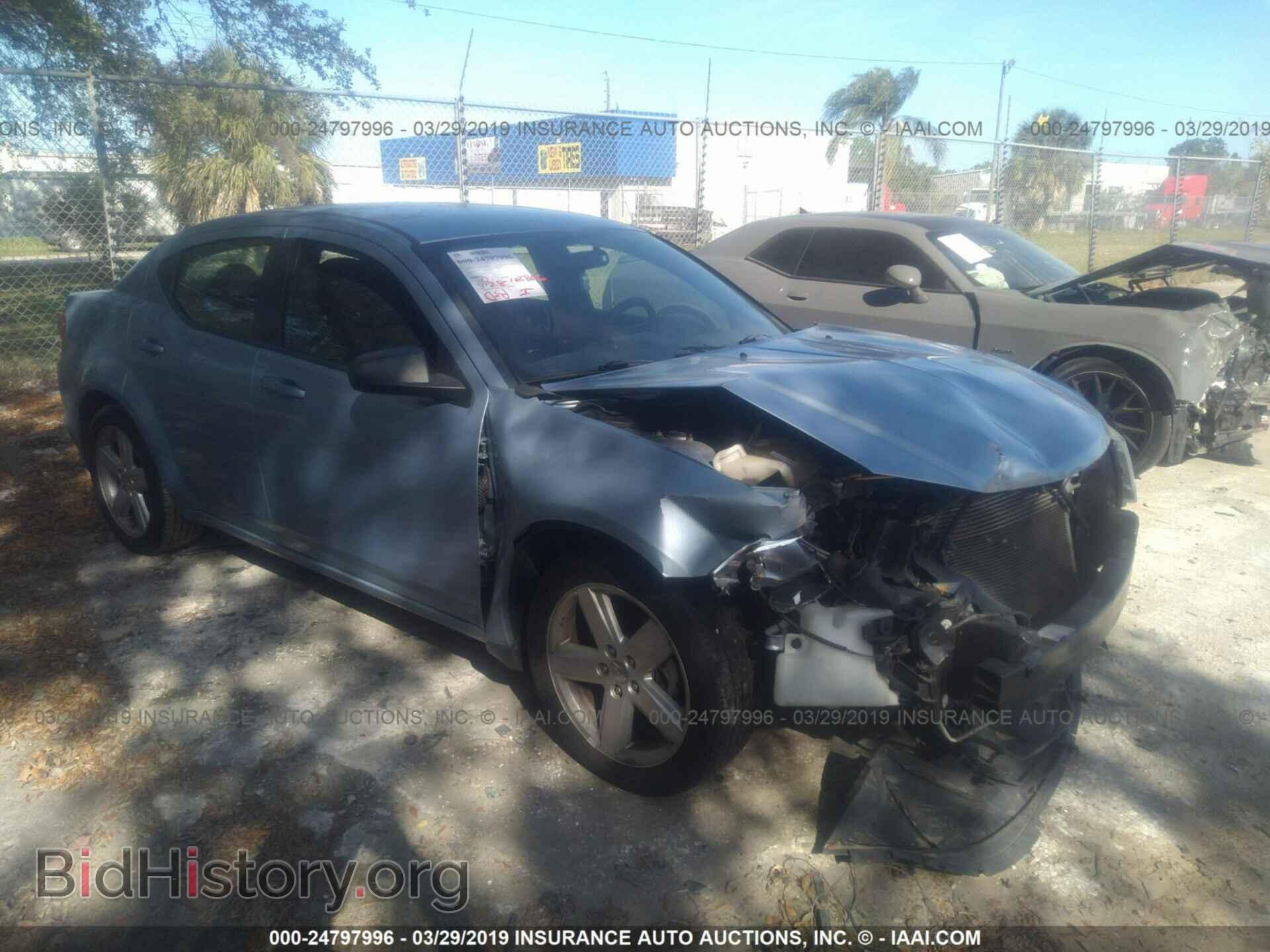 Photo 1C3CDZAB3DN626208 - DODGE AVENGER 2013