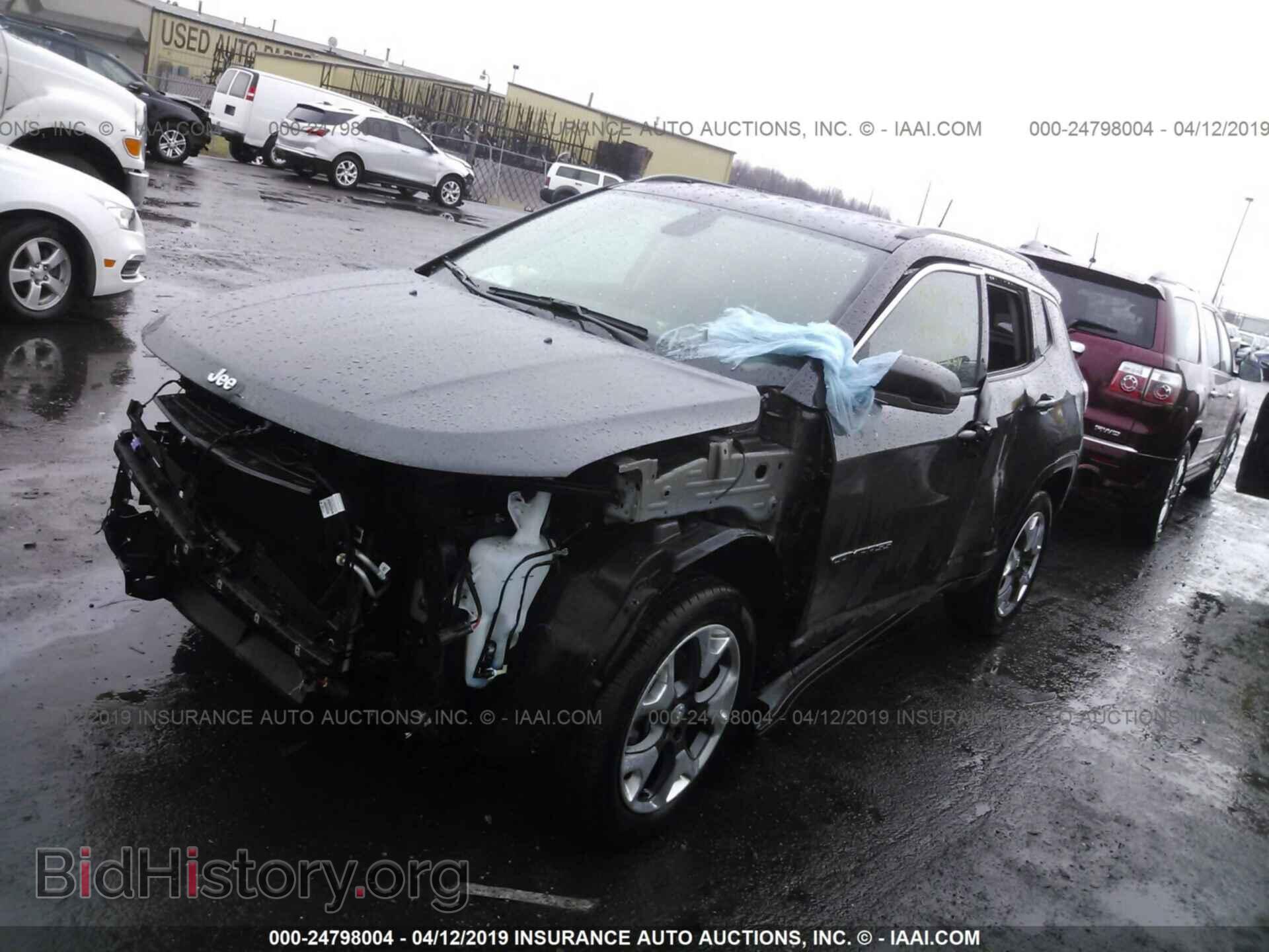 2018 JEEP COMPASS - VIN: 3C4NJDCB7JT258995 - Фото 2