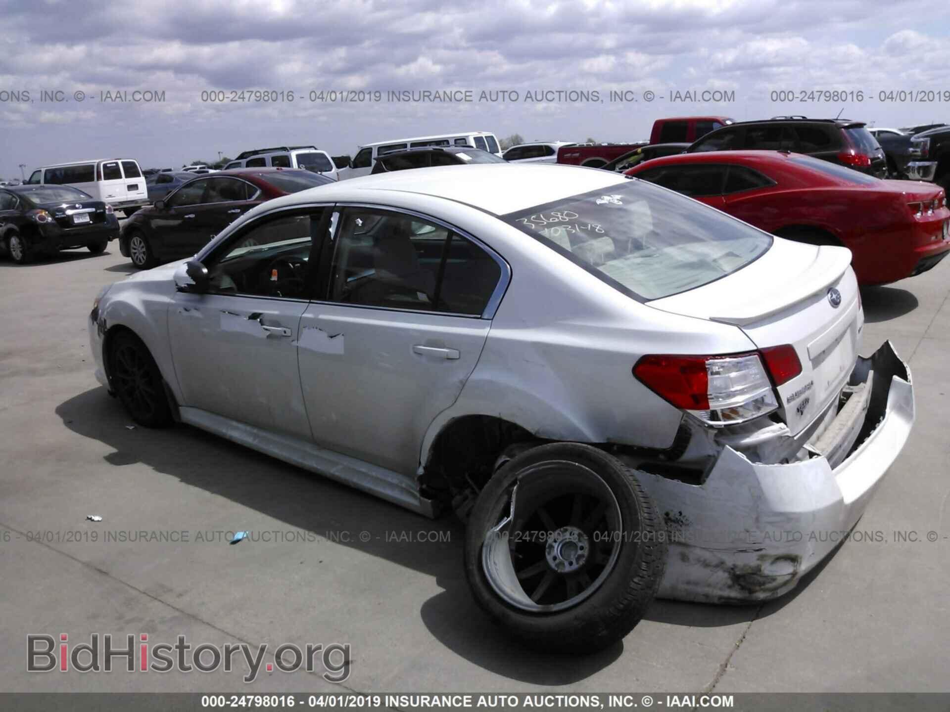 2014 SUBARU LEGACY - VIN: 4S3BMBA68E3006534 - Фото 3