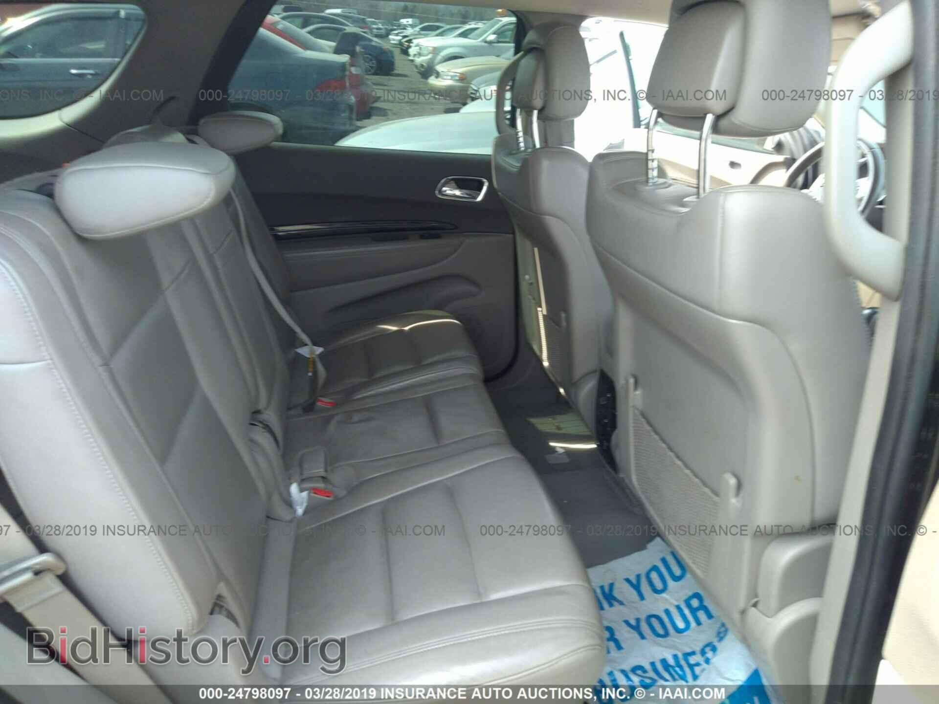 2012 DODGE DURANGO - VIN: 1C4RDJDG2CC186992 - Фото 8
