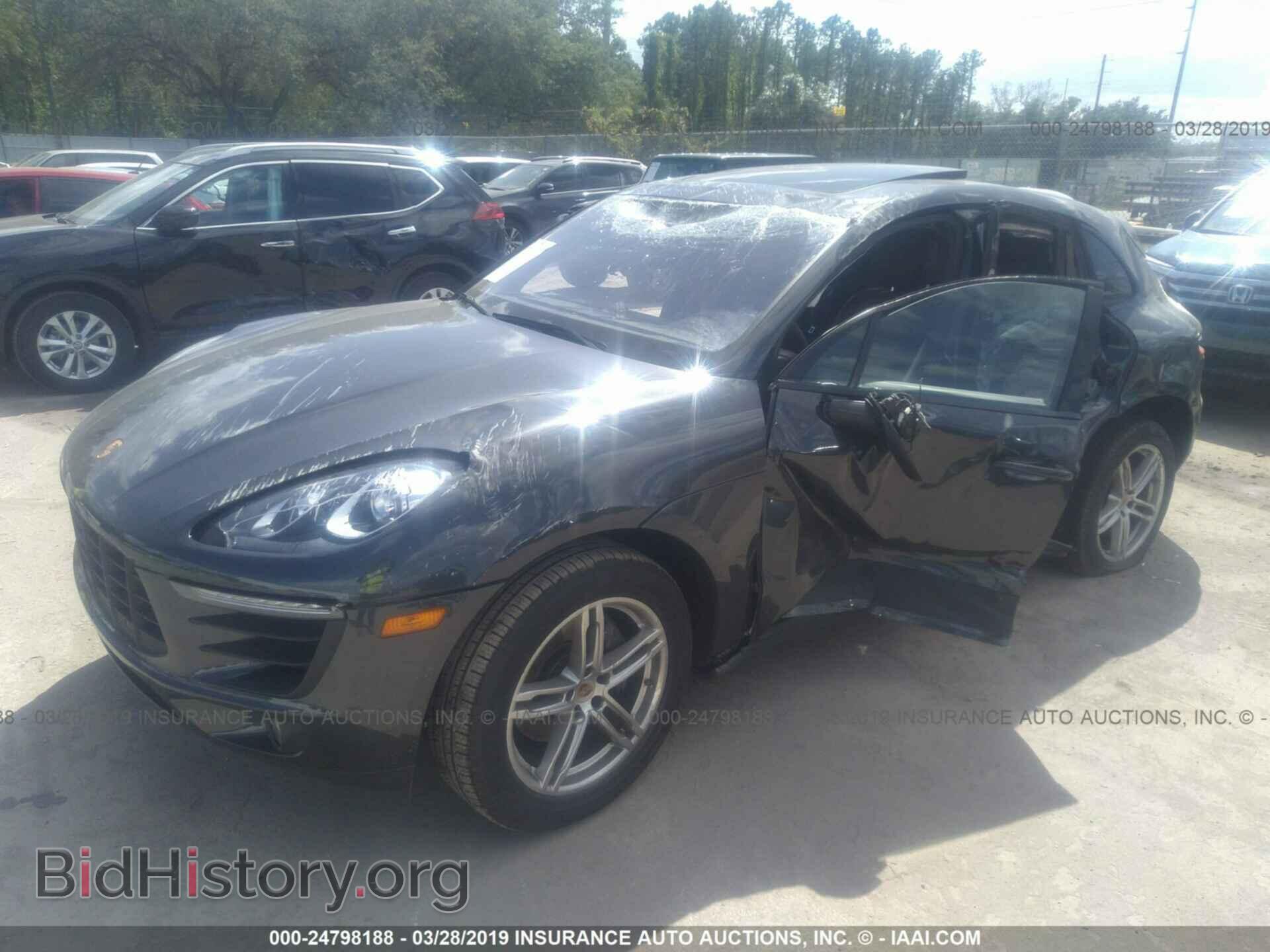 2017 PORSCHE MACAN - VIN: WP1AA2A54HLB80633 - Фото 2
