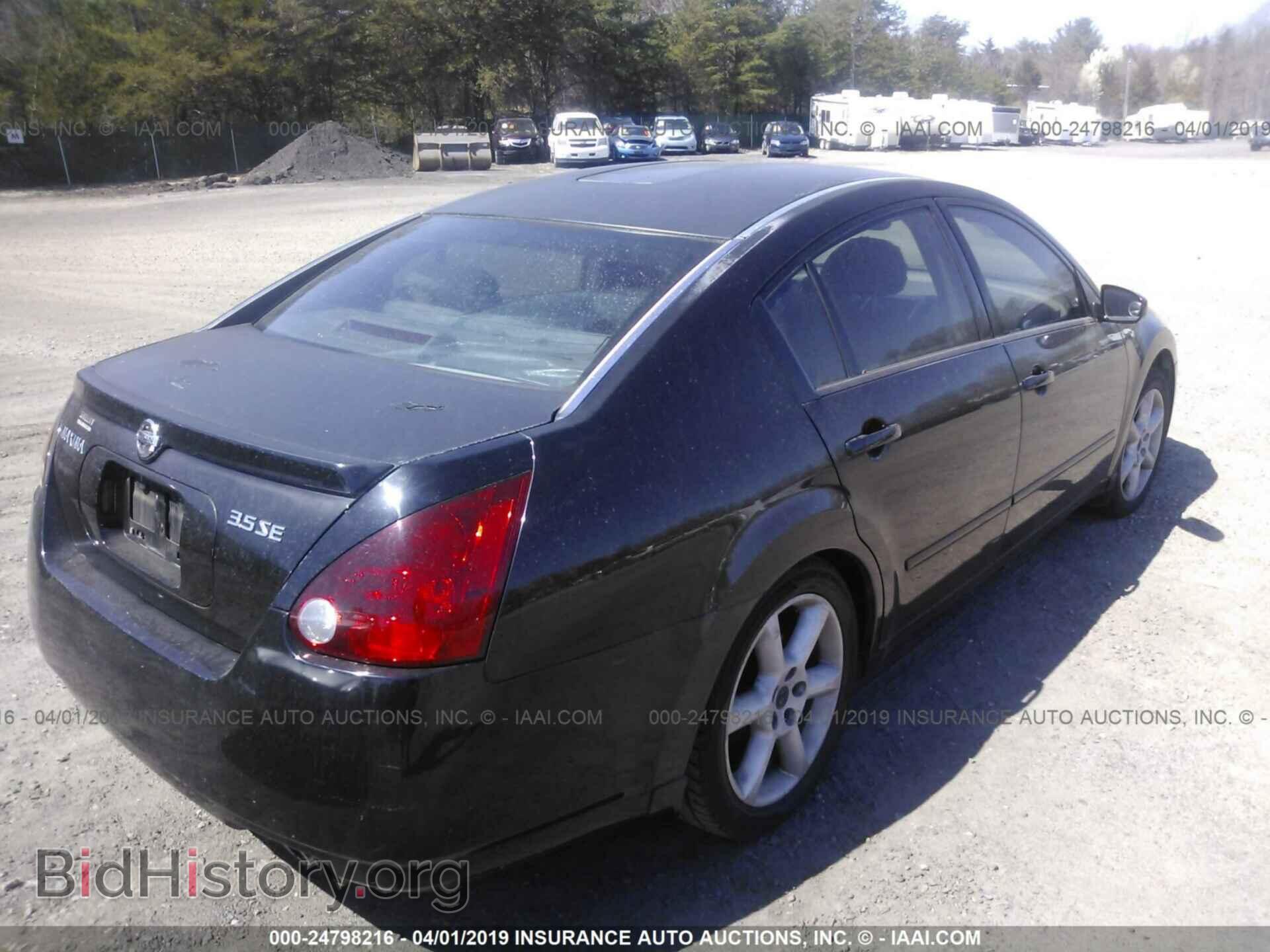 2006 NISSAN MAXIMA - VIN: 1N4BA41E26C858364 - Фото 4