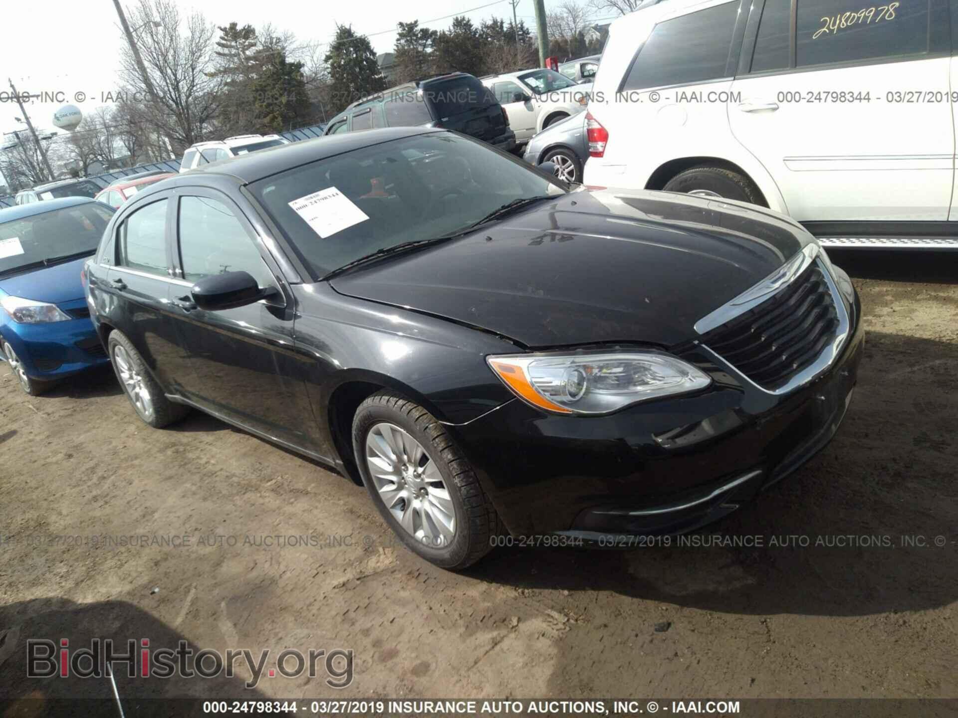 Фотография 1C3CCBAB8CN186849 - CHRYSLER 200 2012