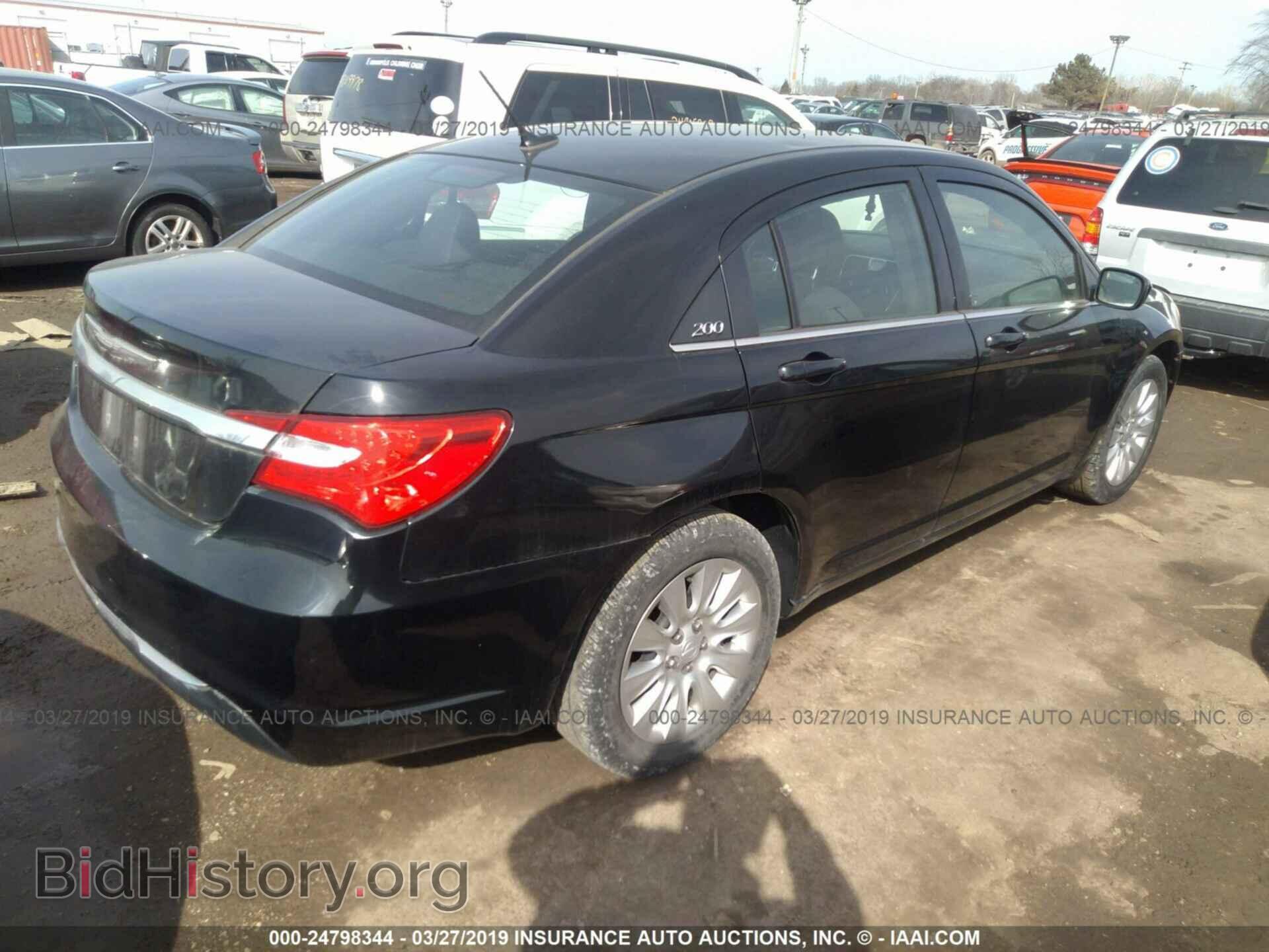 2012 CHRYSLER 200 - VIN: 1C3CCBAB8CN186849 - Фото 4