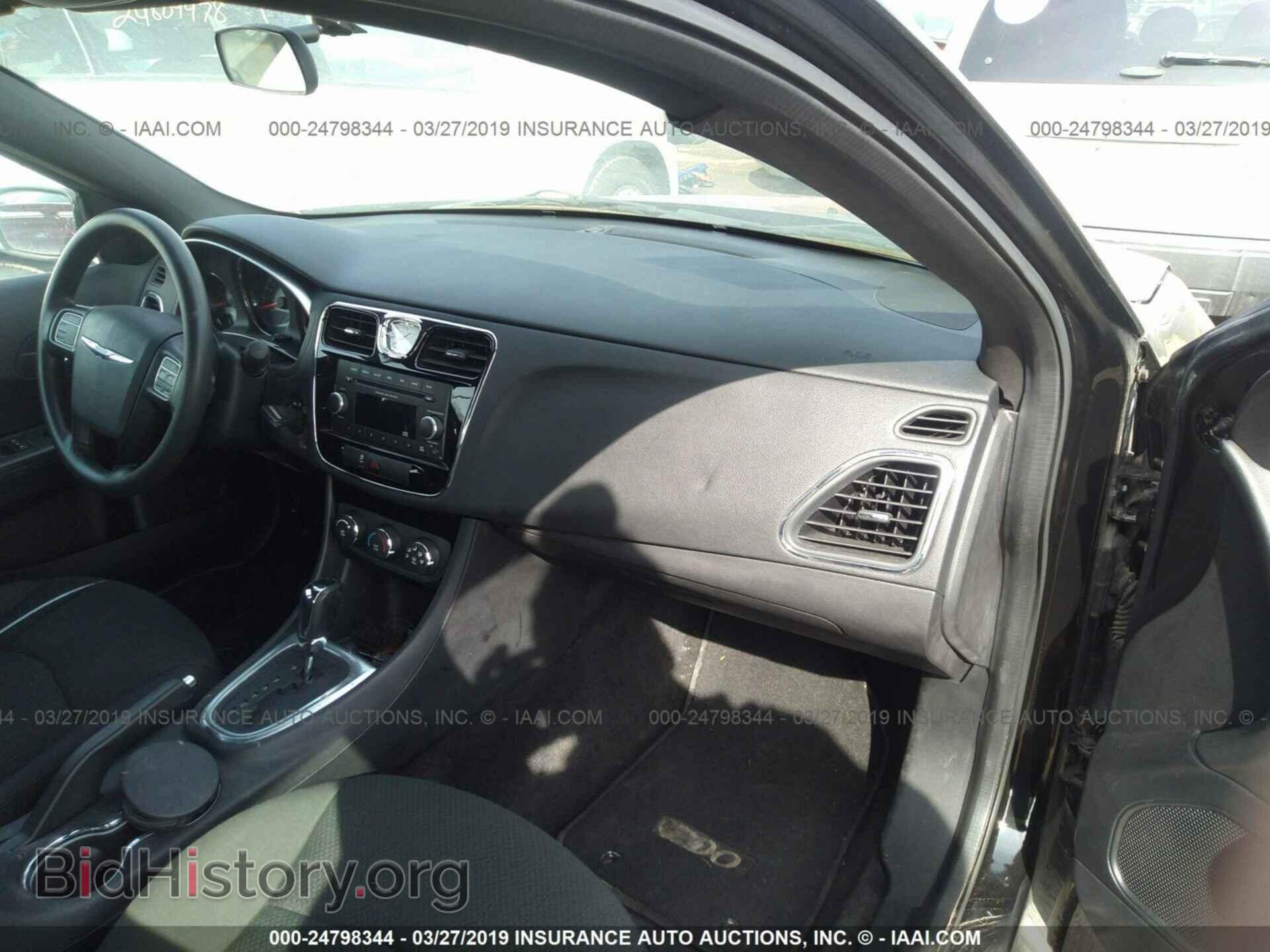 2012 CHRYSLER 200 - VIN: 1C3CCBAB8CN186849 - Фото 5