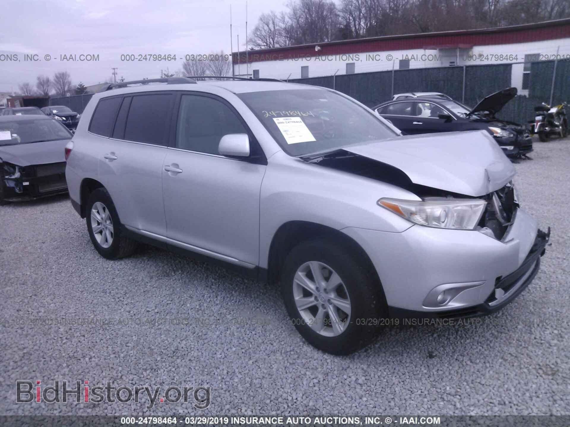 Фотография 5TDZK3EH7CS082120 - TOYOTA HIGHLANDER 2012