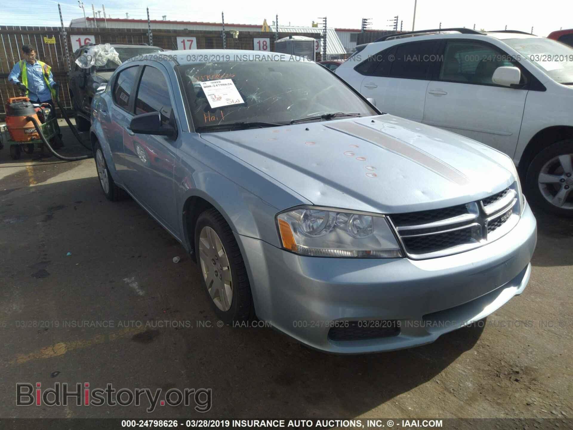 Photo 1C3CDZAB2DN628810 - DODGE AVENGER 2013