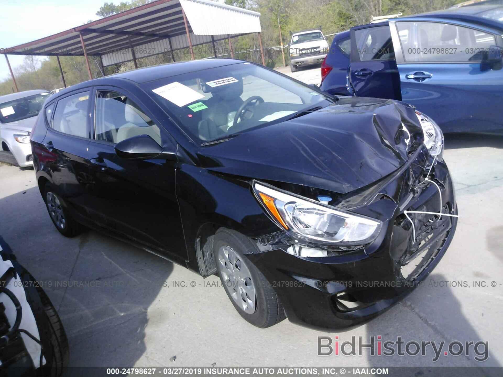 Photo KMHCT5AE2HU325261 - HYUNDAI ACCENT 2017