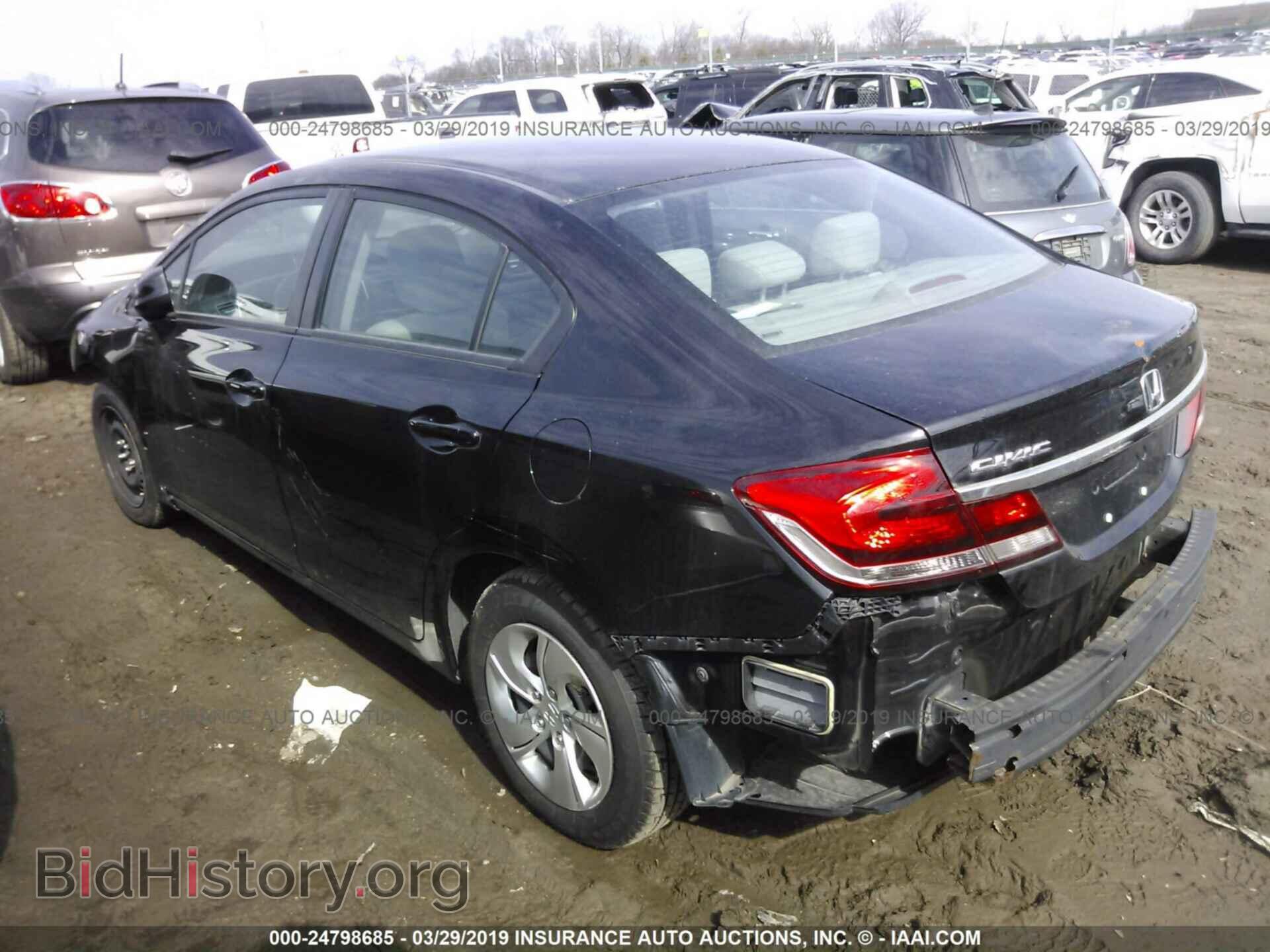 2013 HONDA CIVIC - VIN: 19XFB2F53DE089935 - Фото 3