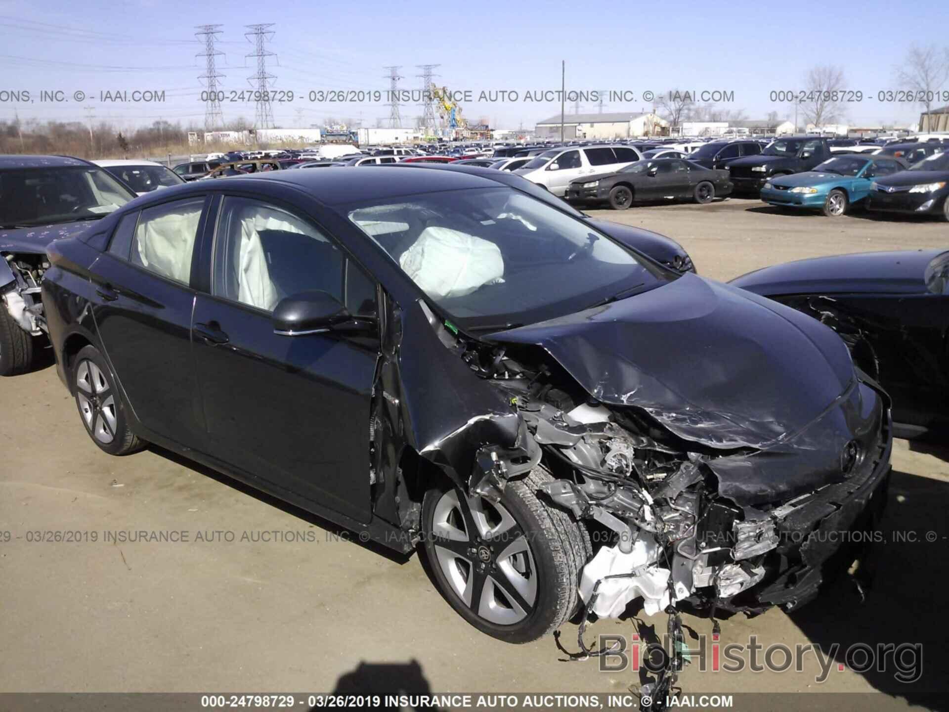 Photo JTDKARFU8J3549000 - TOYOTA PRIUS 2018