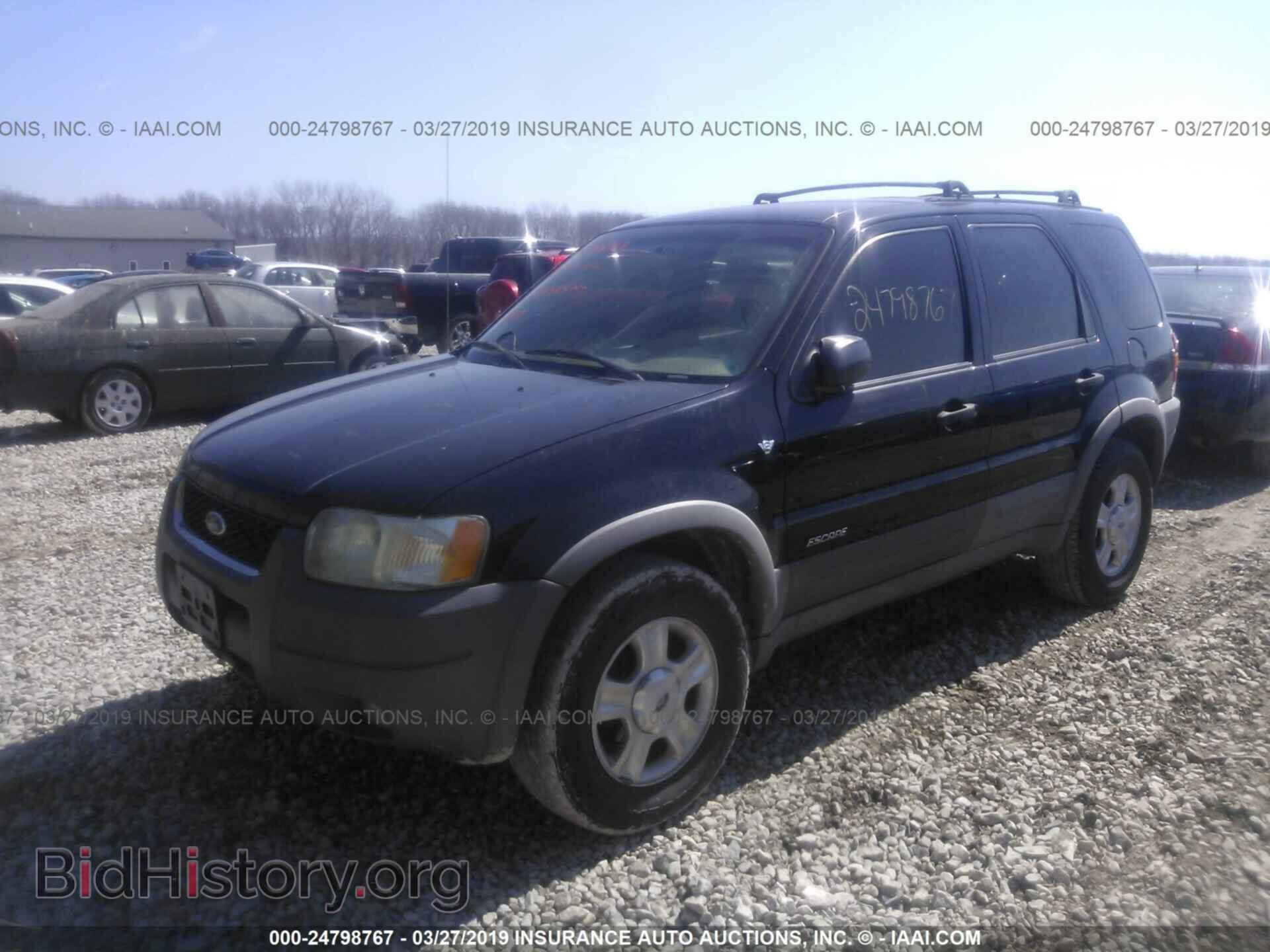 2002 FORD ESCAPE - VIN: 1FMYU041X2KB97725 - Фото 2
