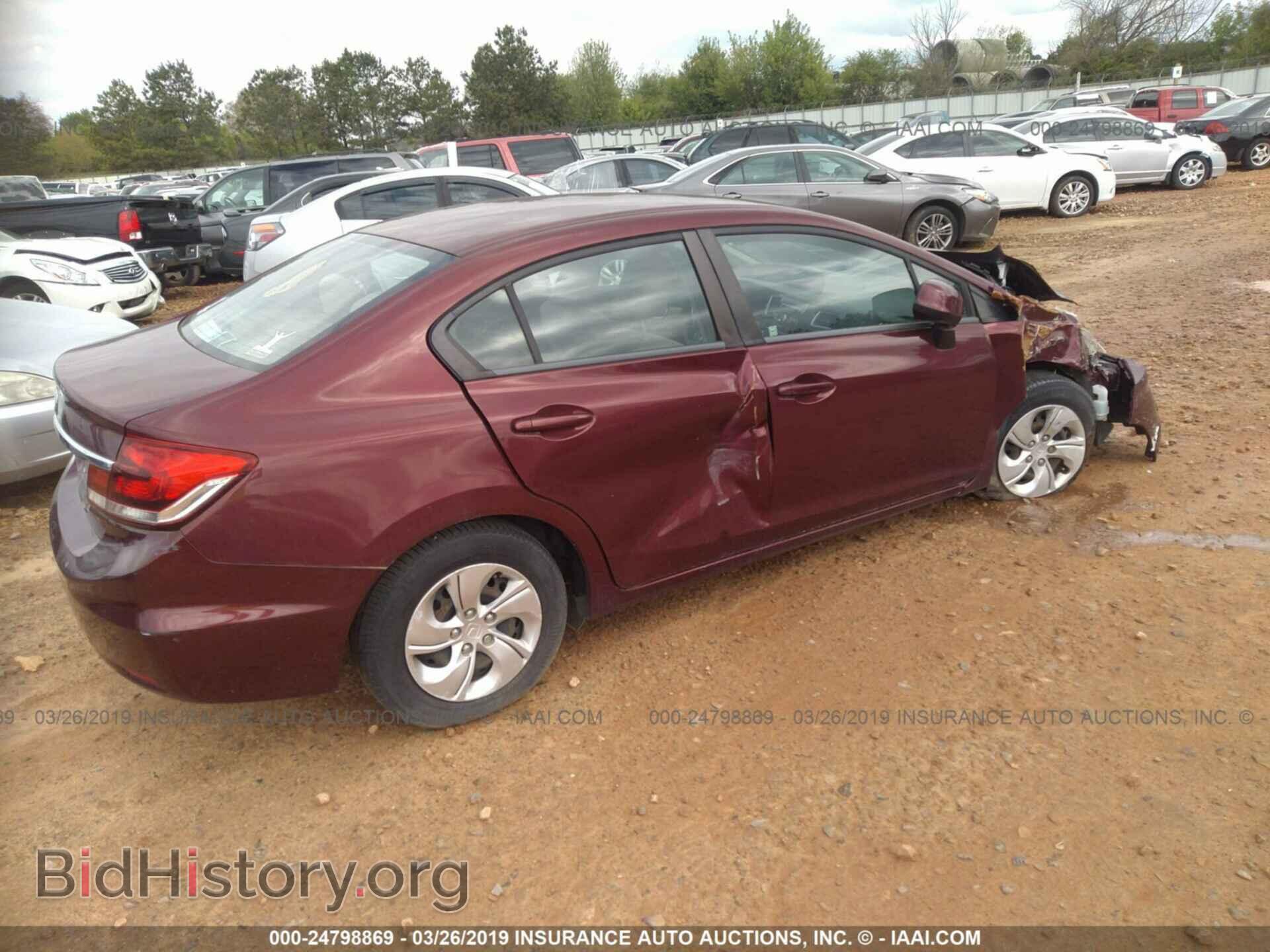 2013 HONDA CIVIC - VIN: 2HGFB2F55DH551854 - Photo 4