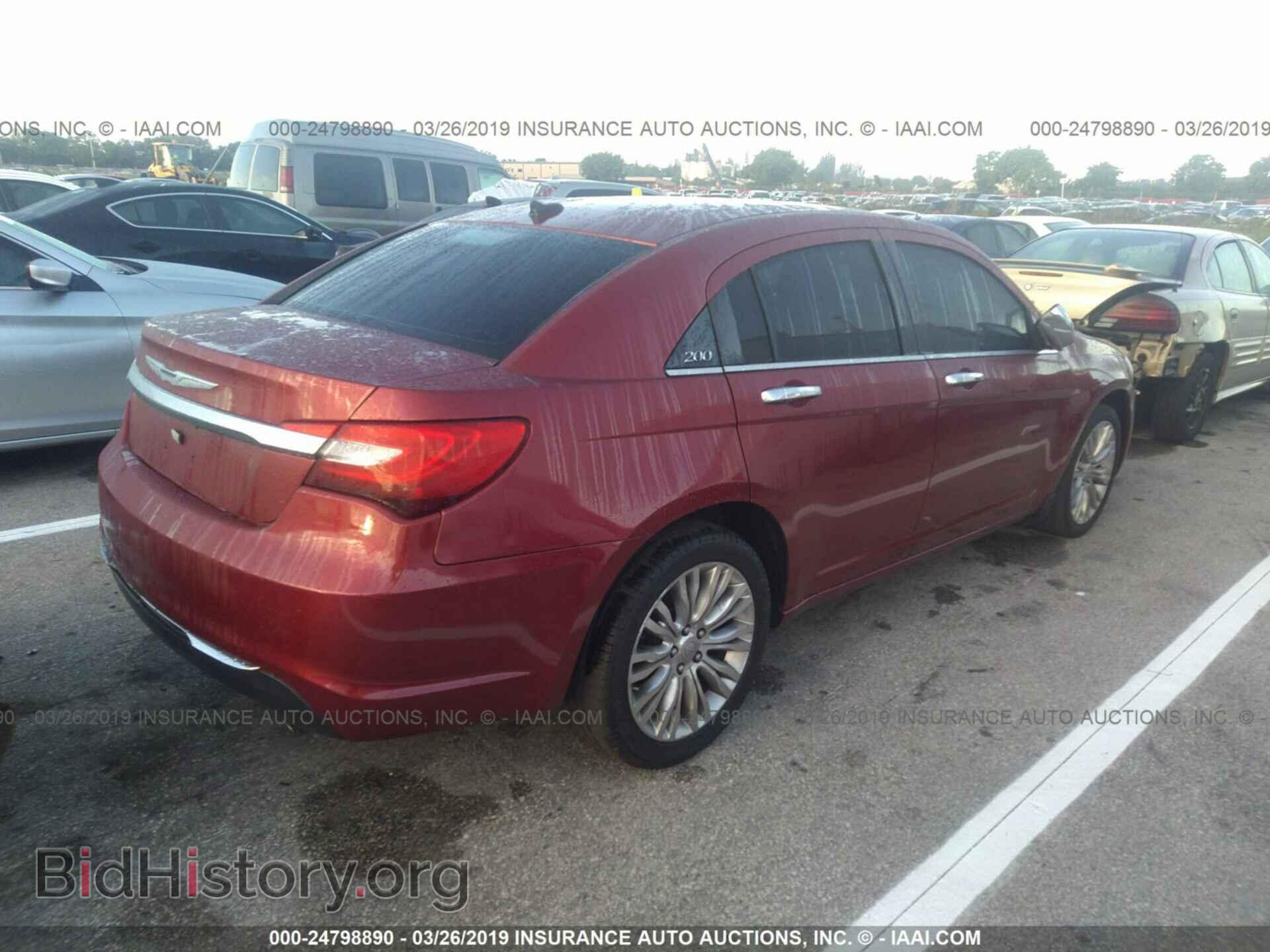 2011 CHRYSLER 200 - VIN: 1C3BC2FG6BN595026 - Фото 4