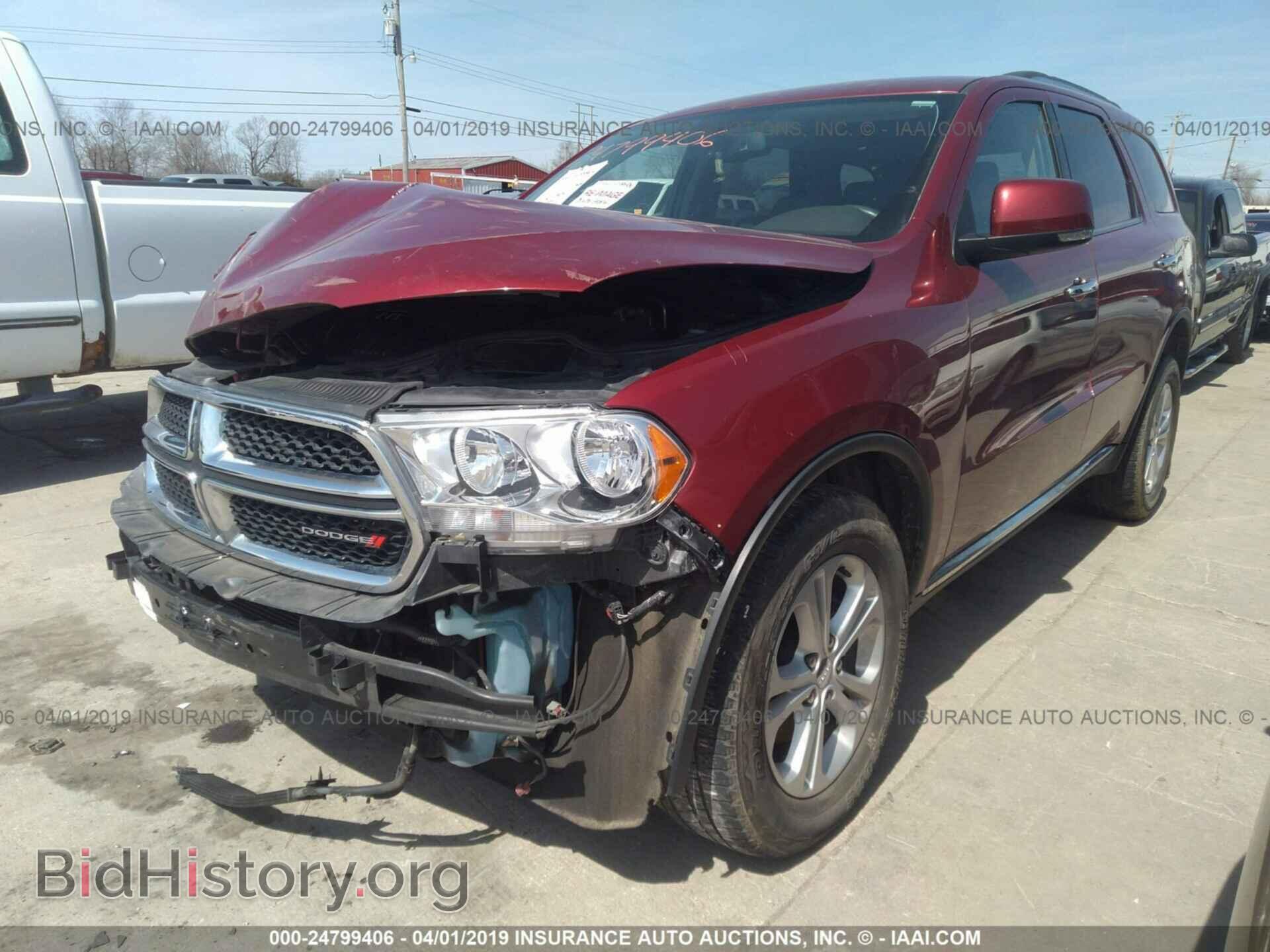 2013 DODGE DURANGO - VIN: 1C4RDJDG0DC664604 - Фото 2