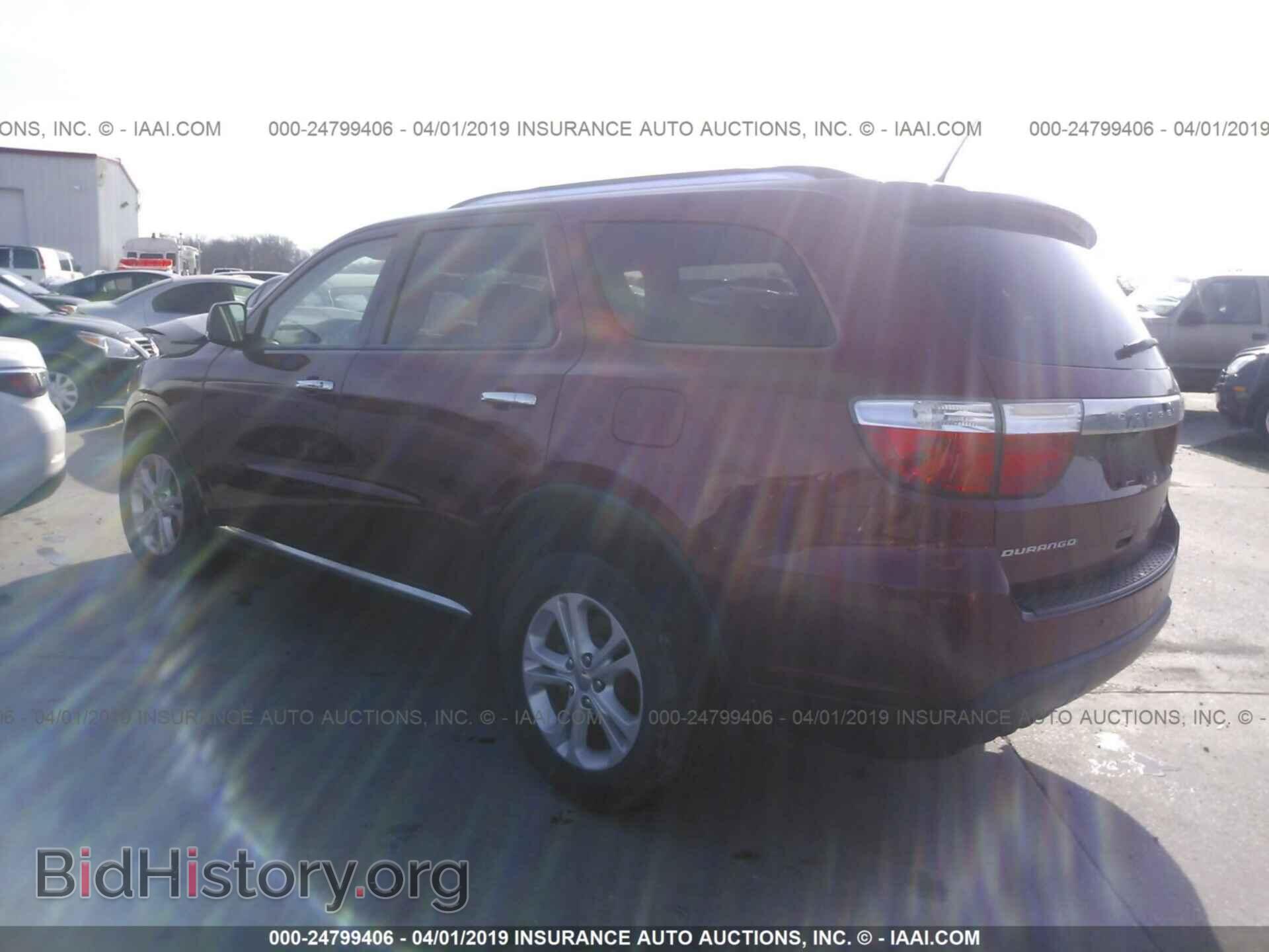 2013 DODGE DURANGO - VIN: 1C4RDJDG0DC664604 - Фото 3