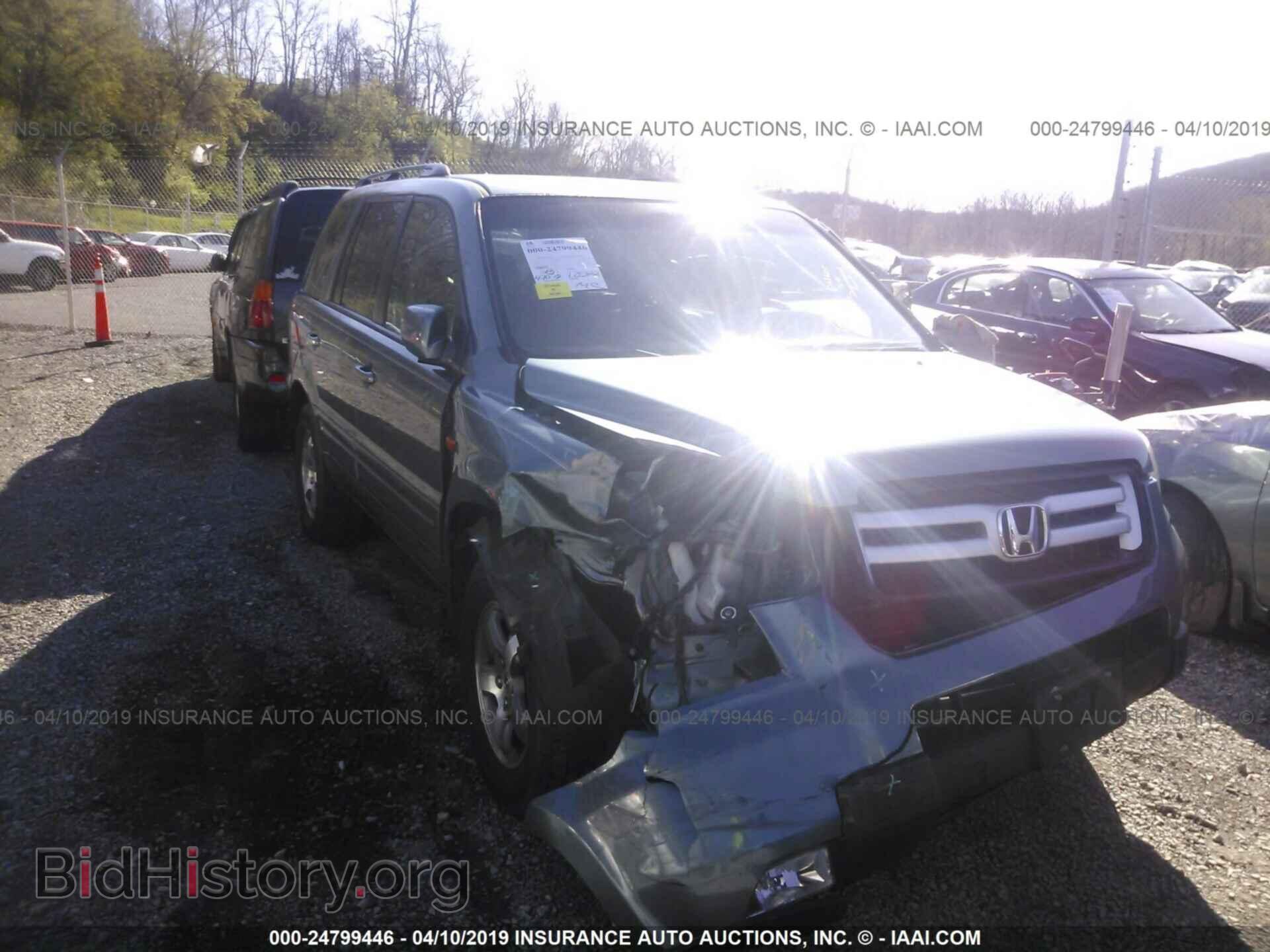 2006 HONDA PILOT - VIN: 2HKYF18596H565057 - Фото 6