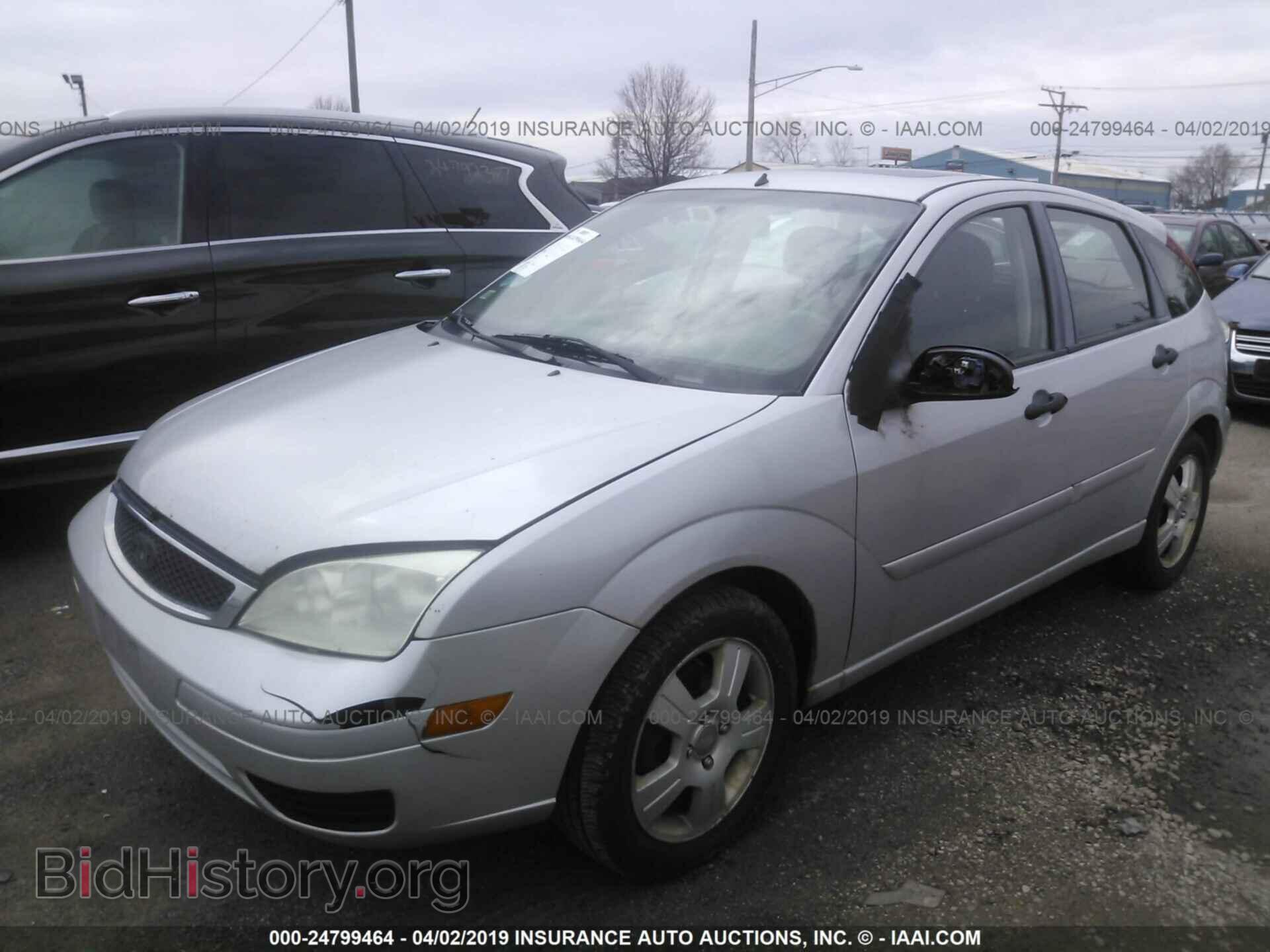 2007 FORD FOCUS - VIN: 1FAHP37N77W217902 - Фото 2