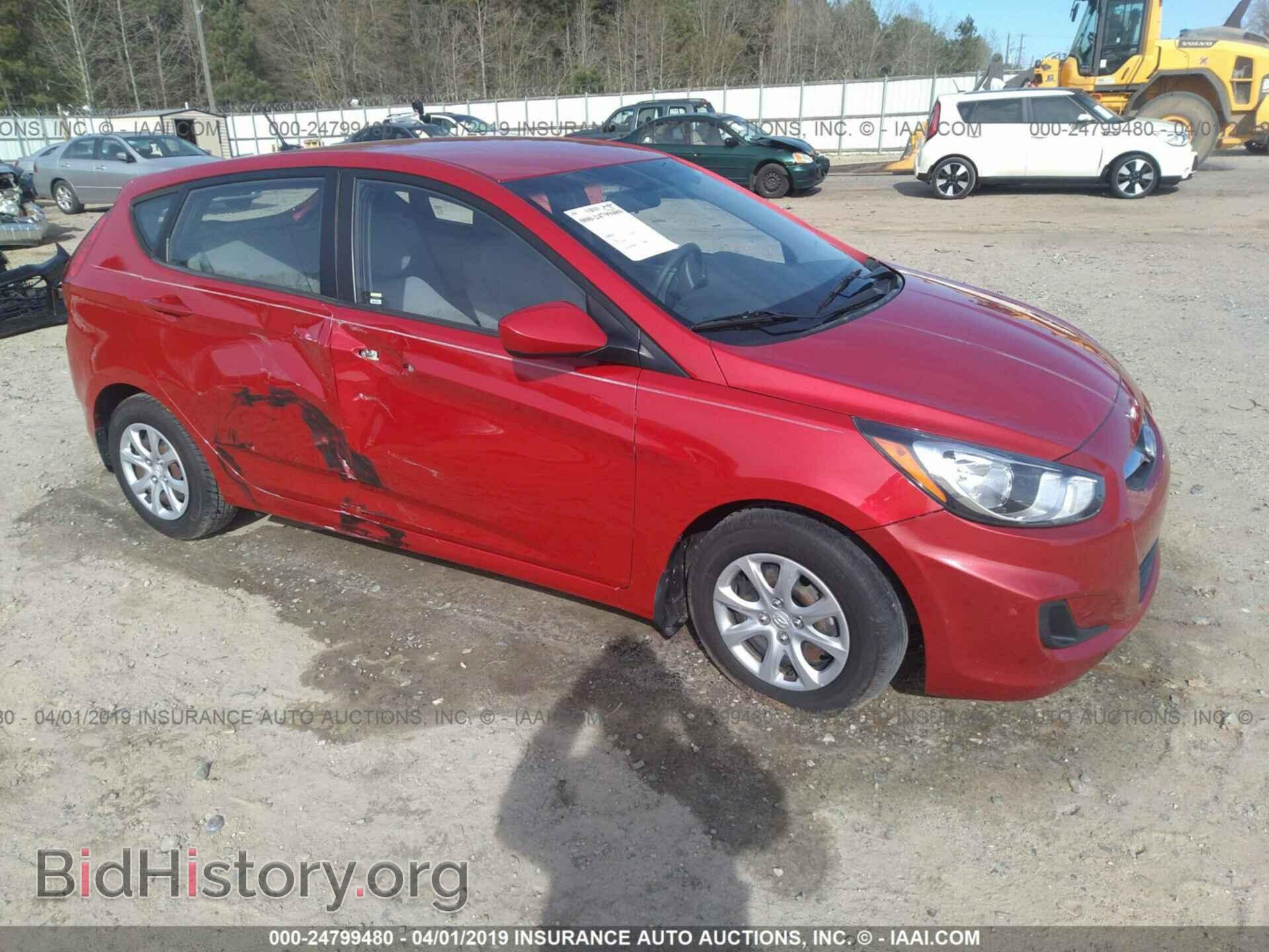 Фотография KMHCT5AE0DU093947 - HYUNDAI ACCENT 2013