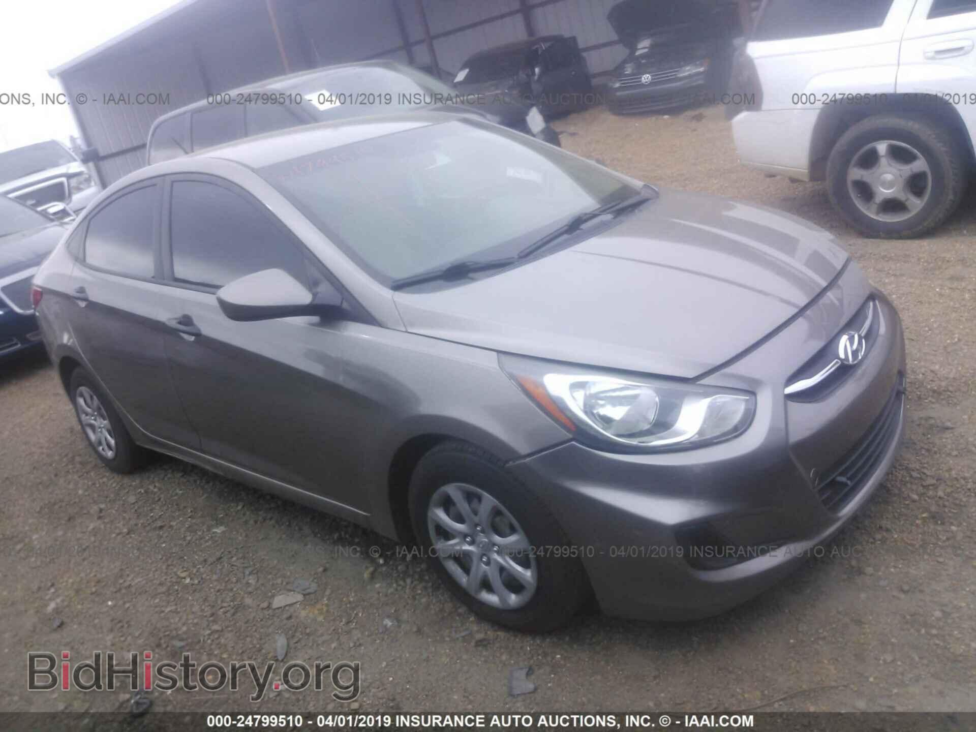 Фотография KMHCT4AE6CU071606 - HYUNDAI ACCENT 2012