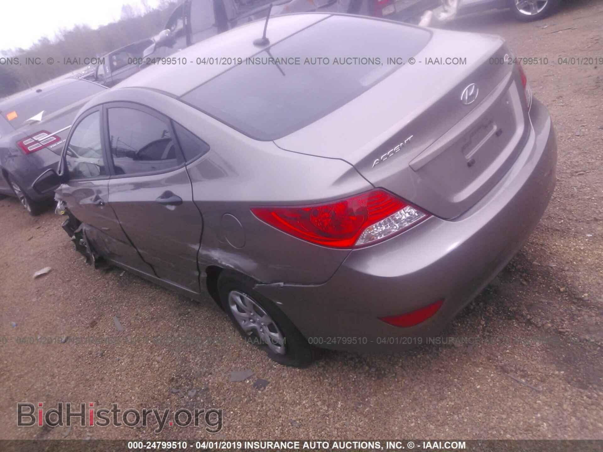 2012 HYUNDAI ACCENT - VIN: KMHCT4AE6CU071606 - Фото 3