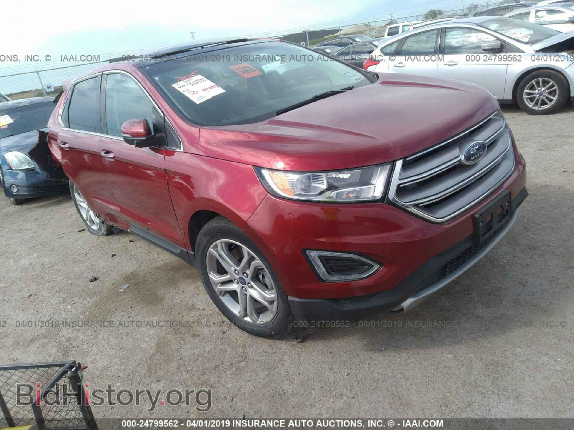 Фотография 2FMPK3K86FBB72811 - FORD EDGE 2015