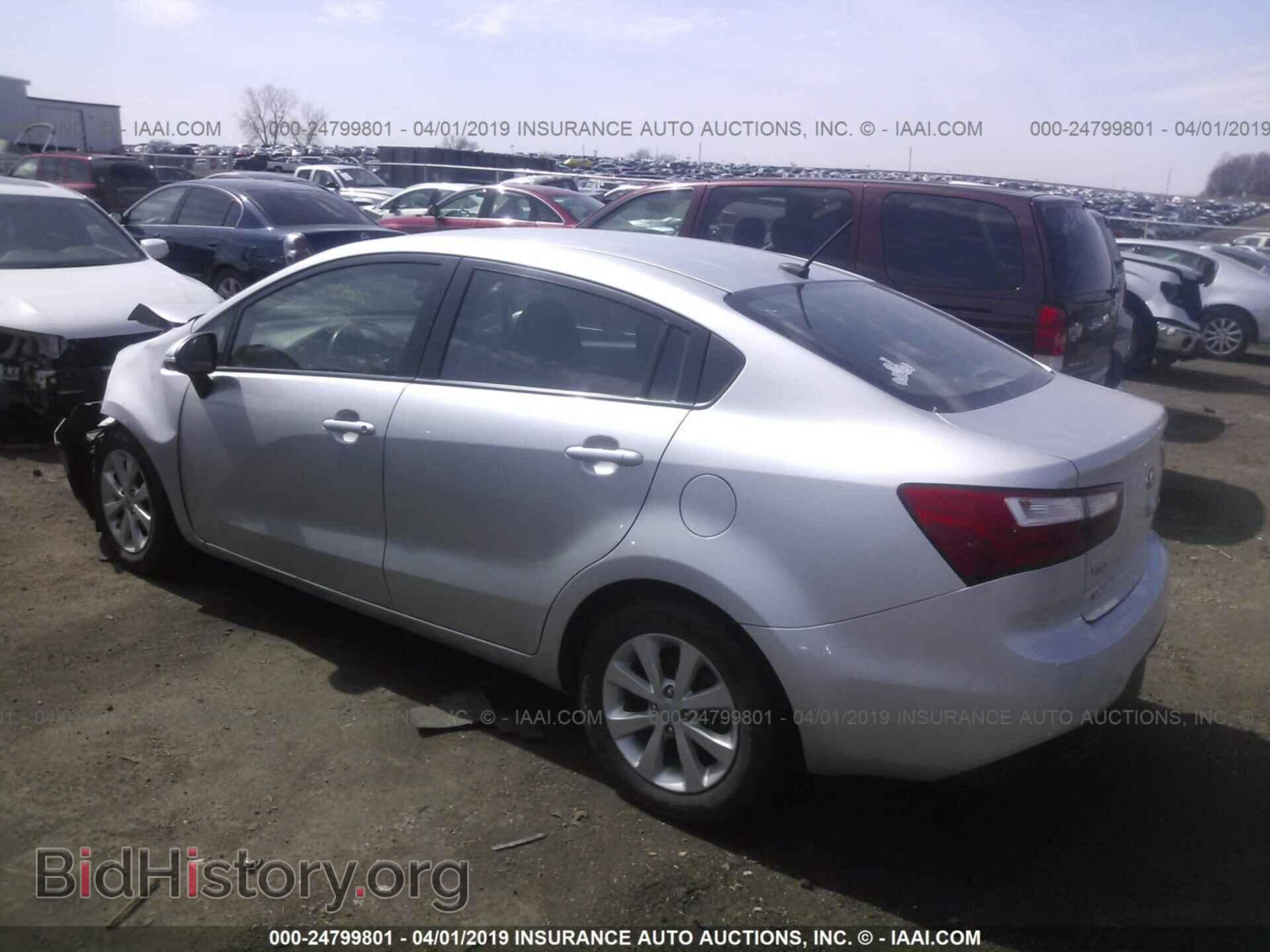 2014 KIA RIO - VIN: KNADN4A30E6338650 - Фото 3
